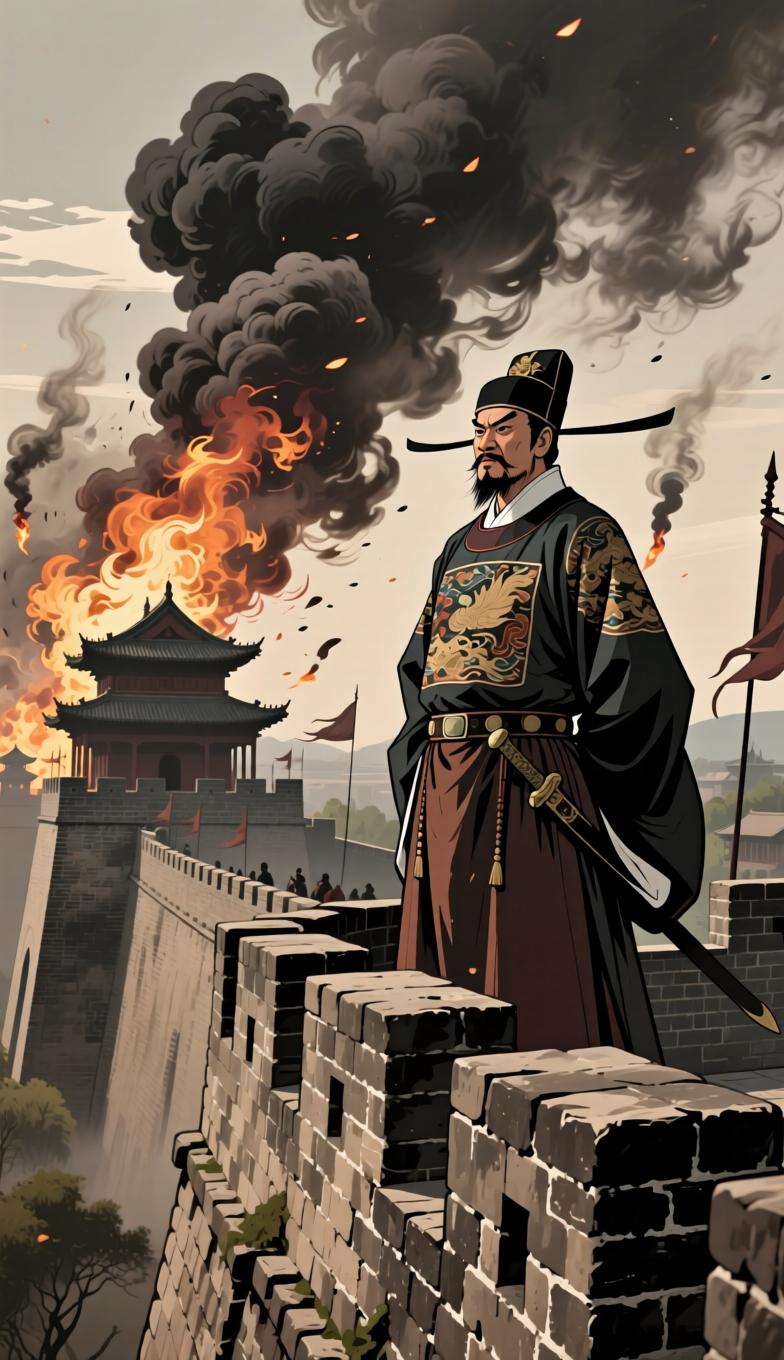 《大明名臣悲歌》第42集
史可法，梅花岭下大明最后的风骨
 
北京城陷落，崇祯以
