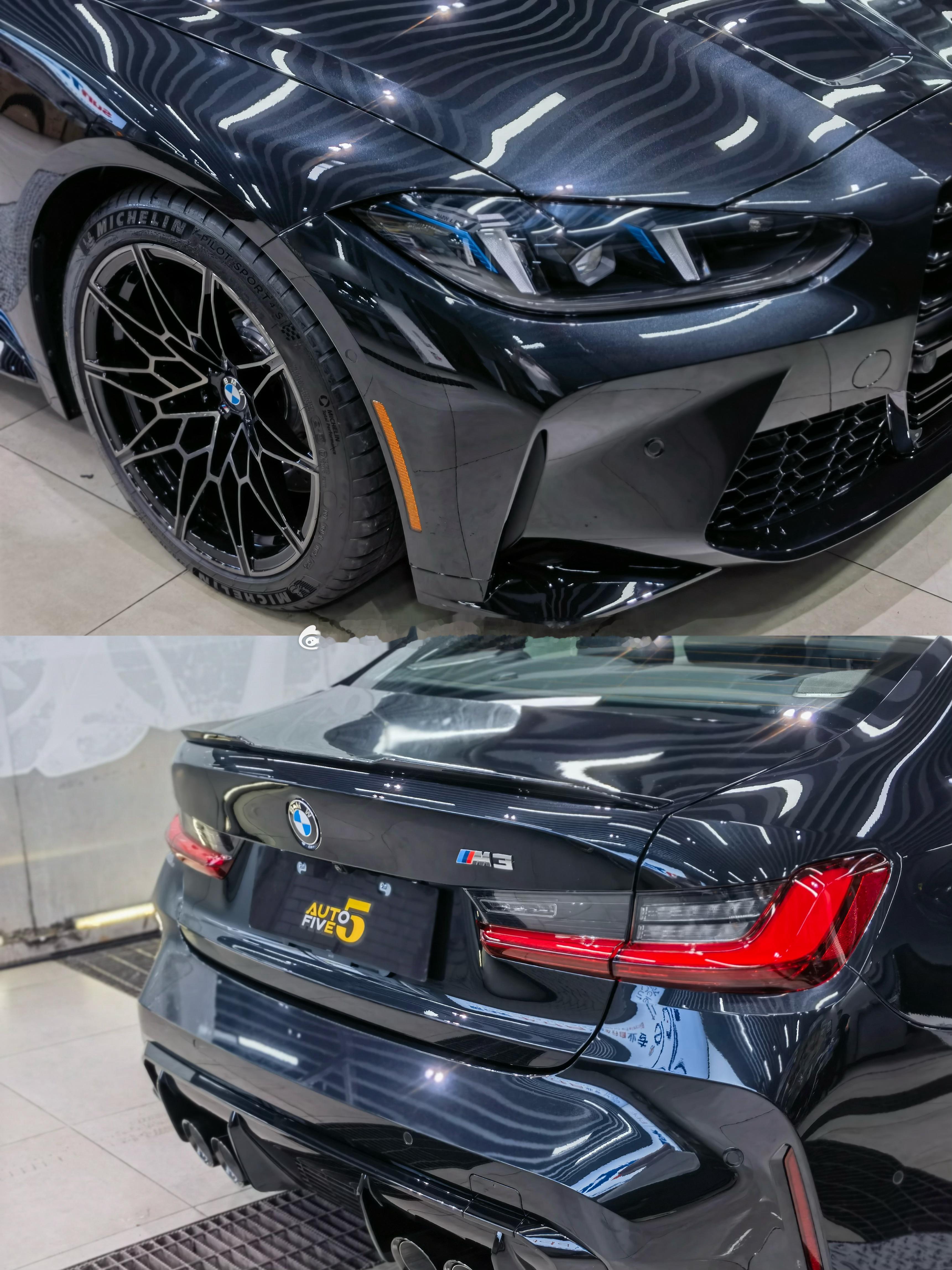 难得一见的个性化车型——宝马G80 M3手动挡保护到位 封存经典SunTek圣科