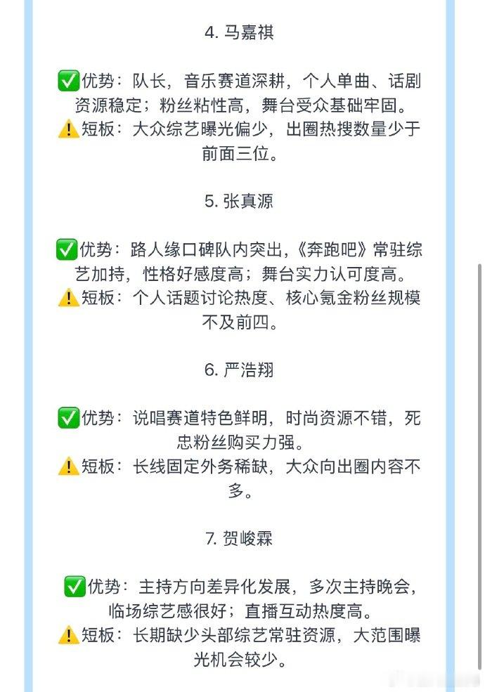 时代少年团梯队划分时代少年团梯队排名🔥第一梯队（团内顶流）：宋亚轩、丁程鑫、刘