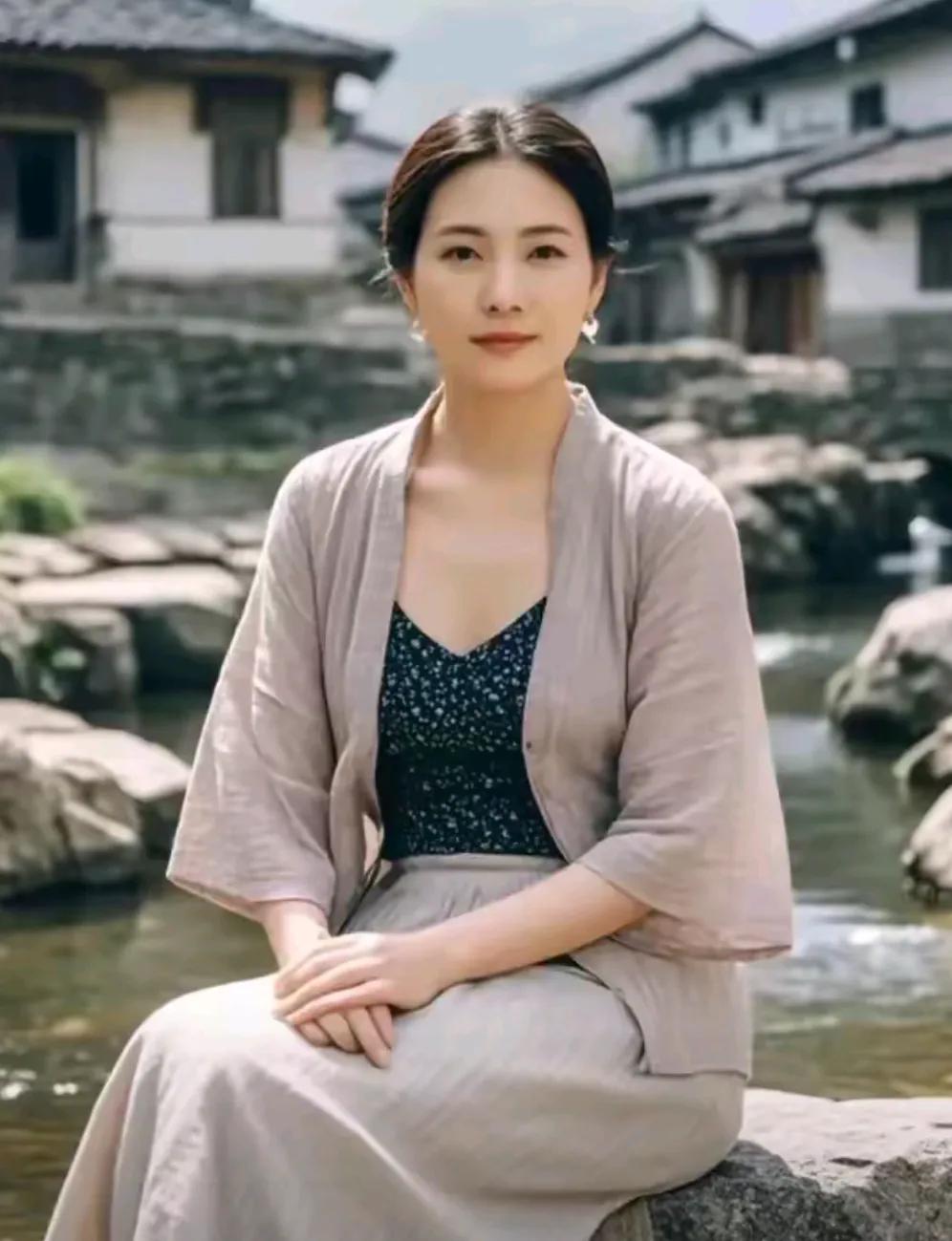 公交车上，一个孕妇摔倒在我的怀里，我扶住她，她居然叫我老公。

那是一个温暖的春