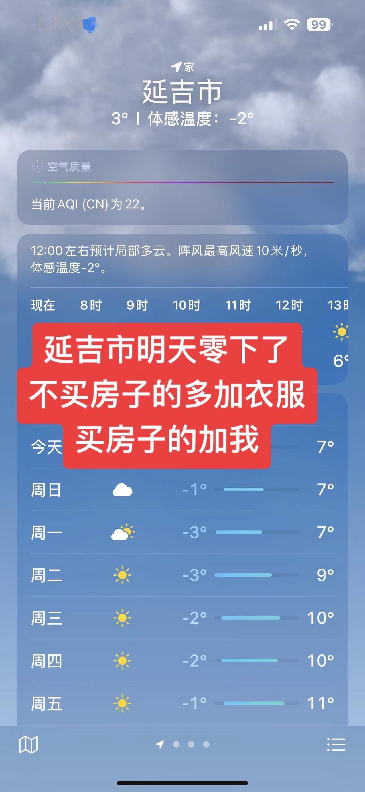 降温了，买房不？天气预报 降温 寒潮来袭 热搜