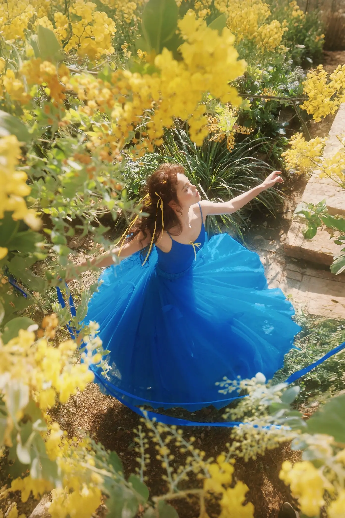 𝓐𝓬𝓪𝓬𝓲𝓪 ꕤ.｡春日已至。原本买的是天蓝色的裙子 结果...