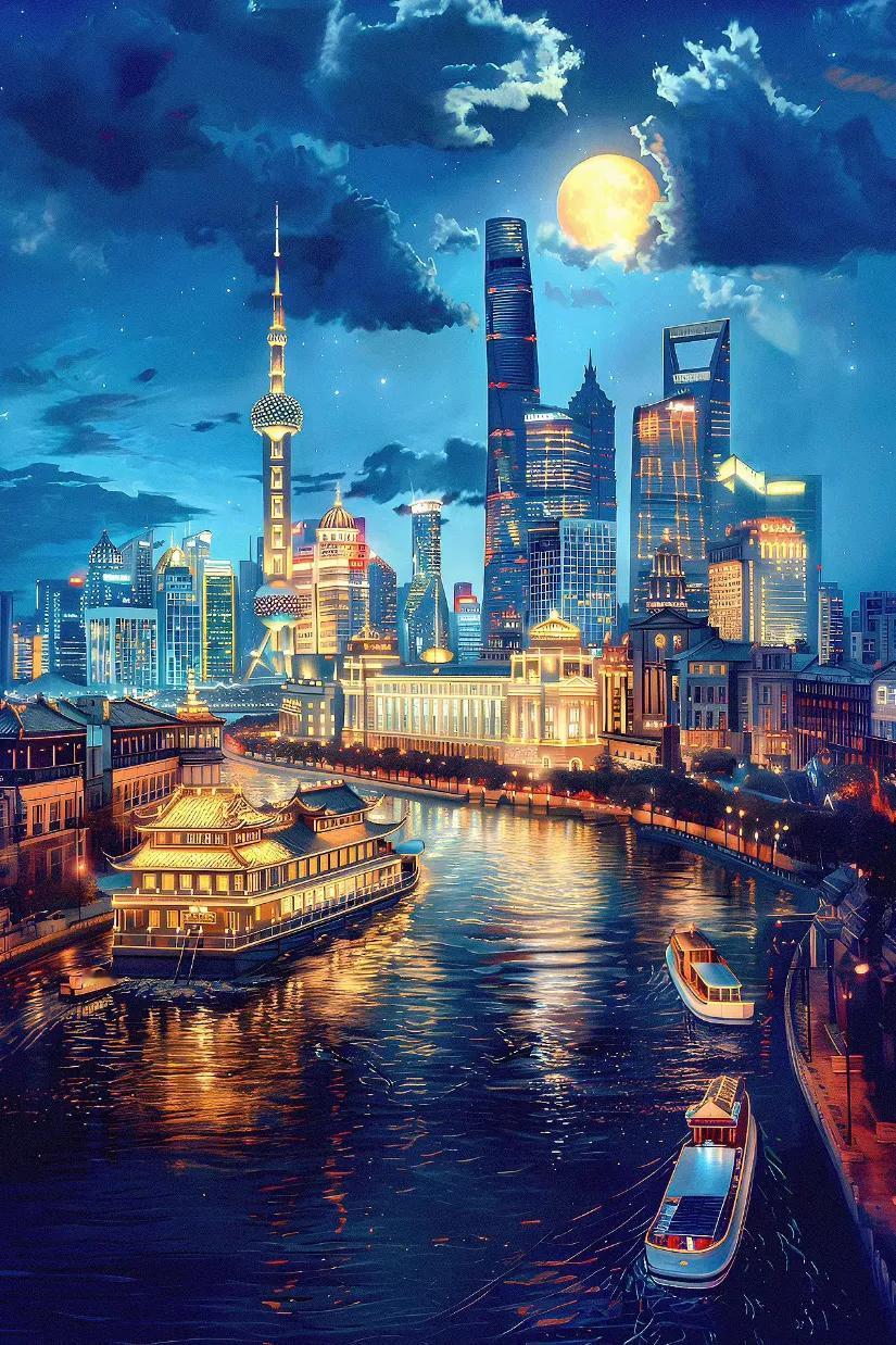 我发现，
但凡看到赞美上海的视频，
在评论区，
总会有人跳出来表一番言论：
上海
