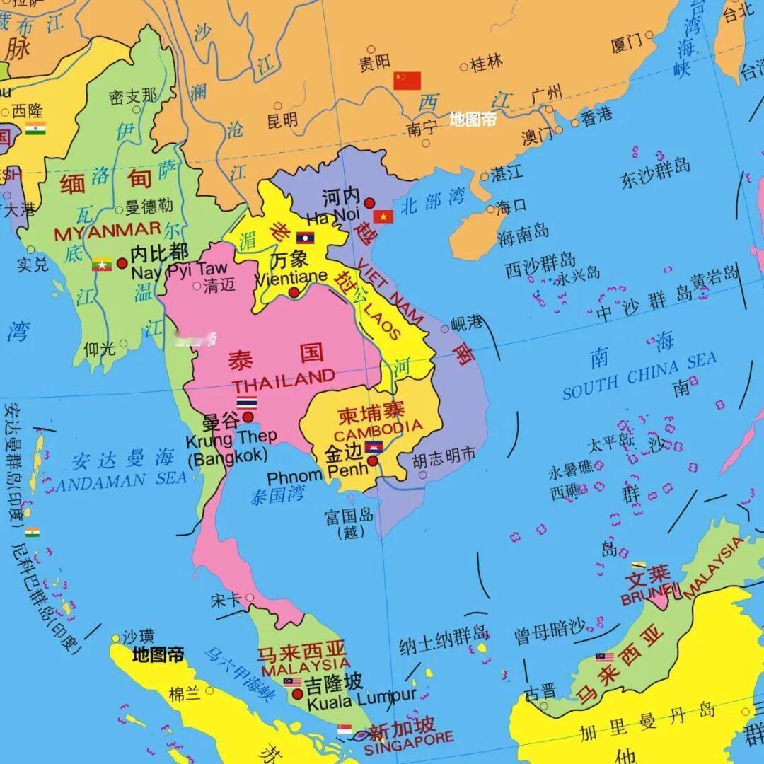 东南亚到底是10国还是11国
 
很多人长期混淆“东南亚地理国家总数”和“东盟成