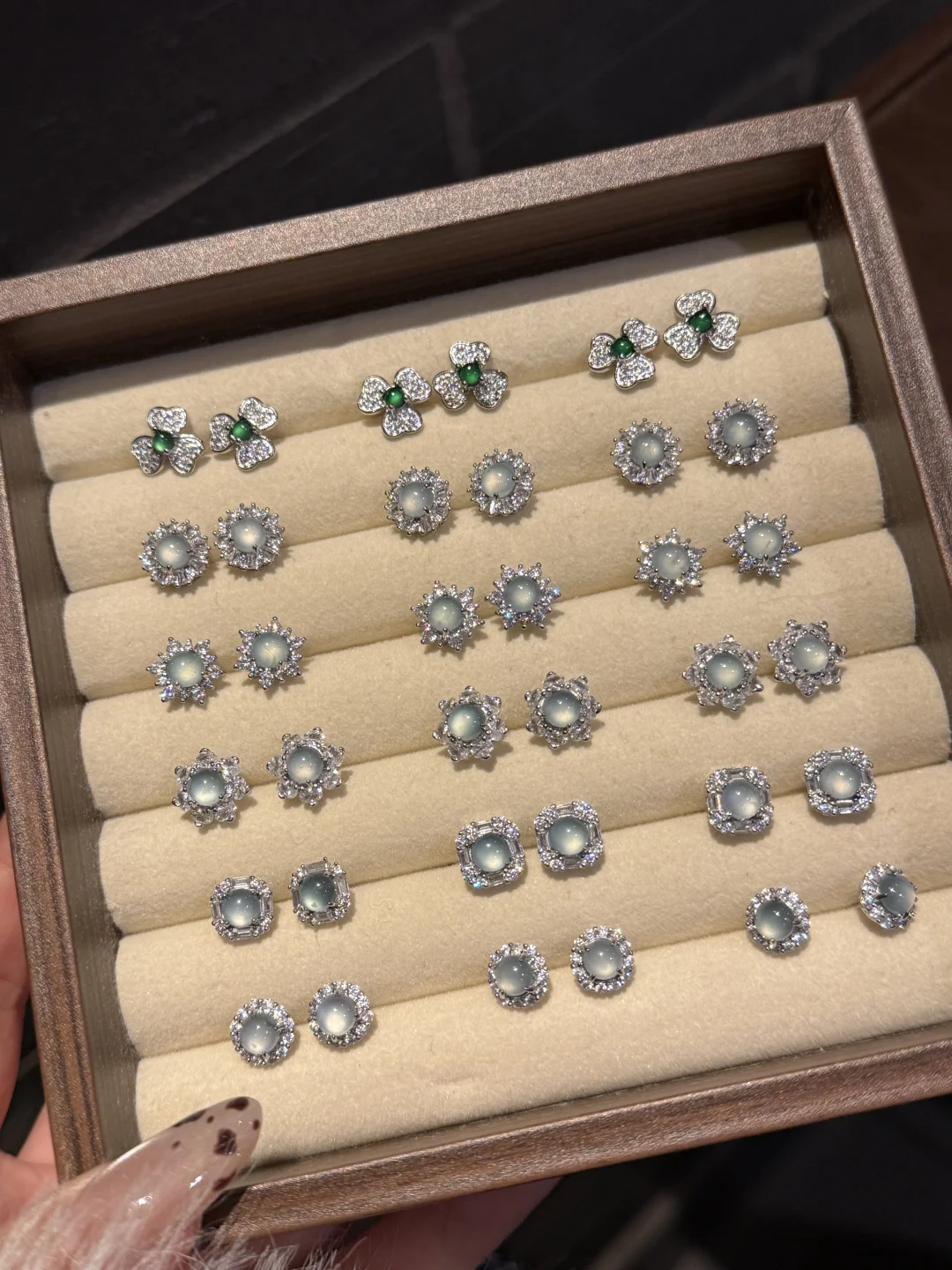 清冷千金集合啦！！蓝水翡翠小合集！！