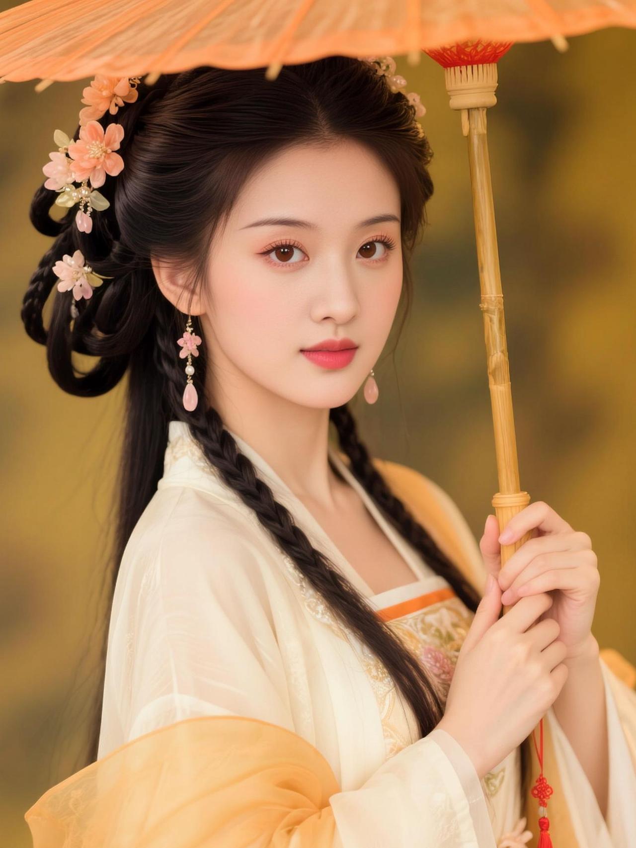 AI折扇古风照 抖音ai创作