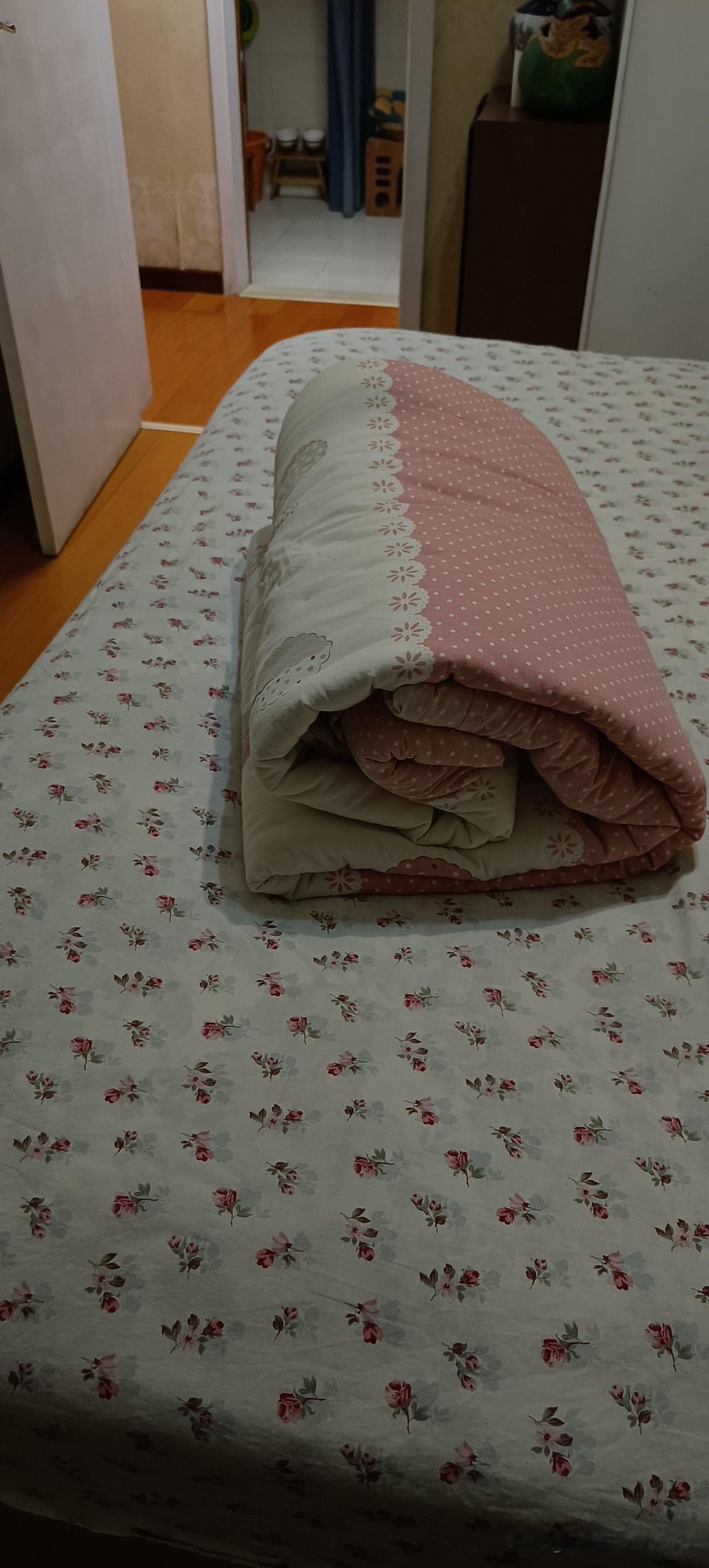 50多岁的我，真正的体会到了有婆婆真好。
今天75岁的婆婆抱着一床被子敲开了我家