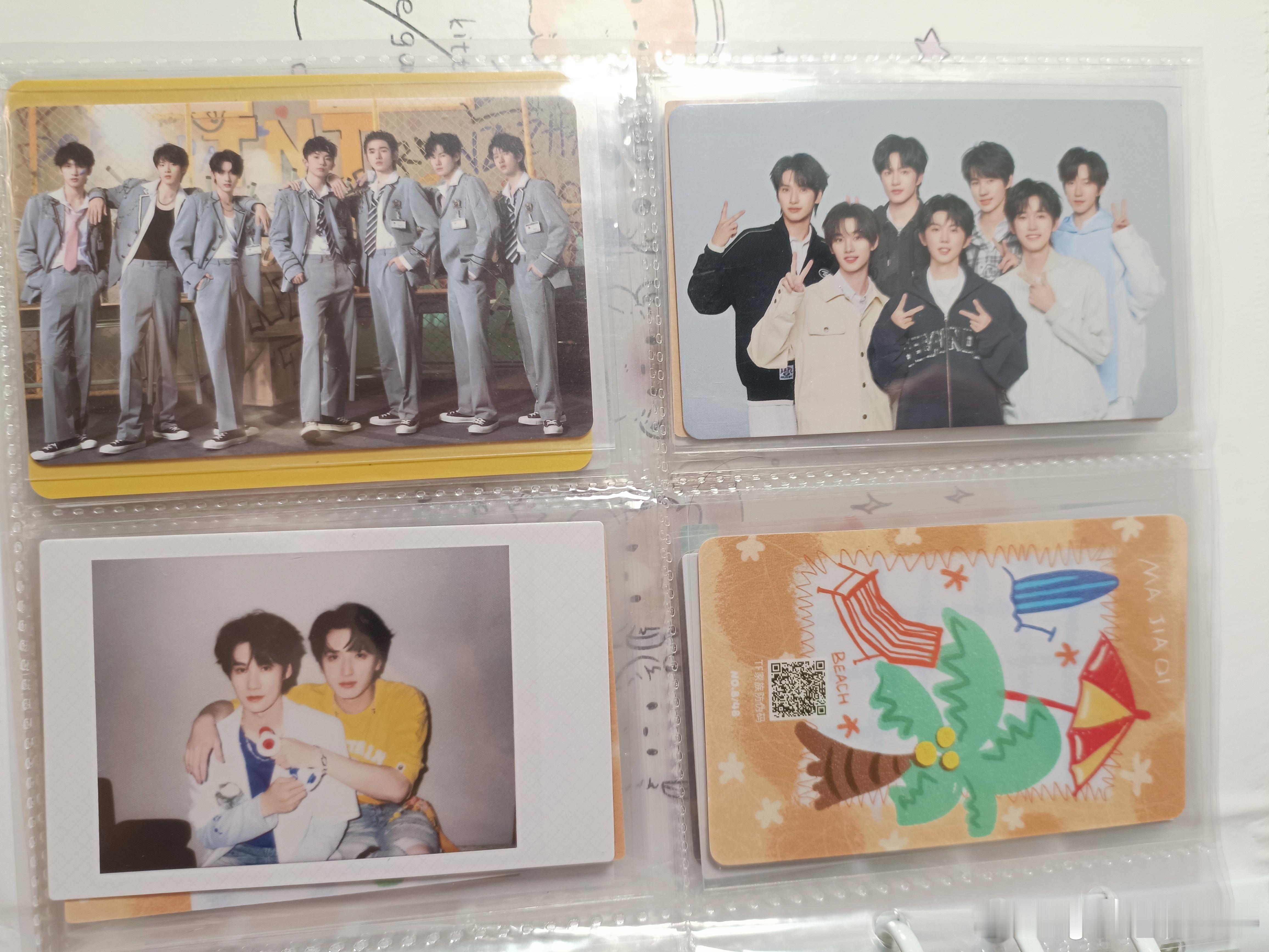 时代少年团周边中转站 出出 台历双人有34 36✖️2 56✖️2 