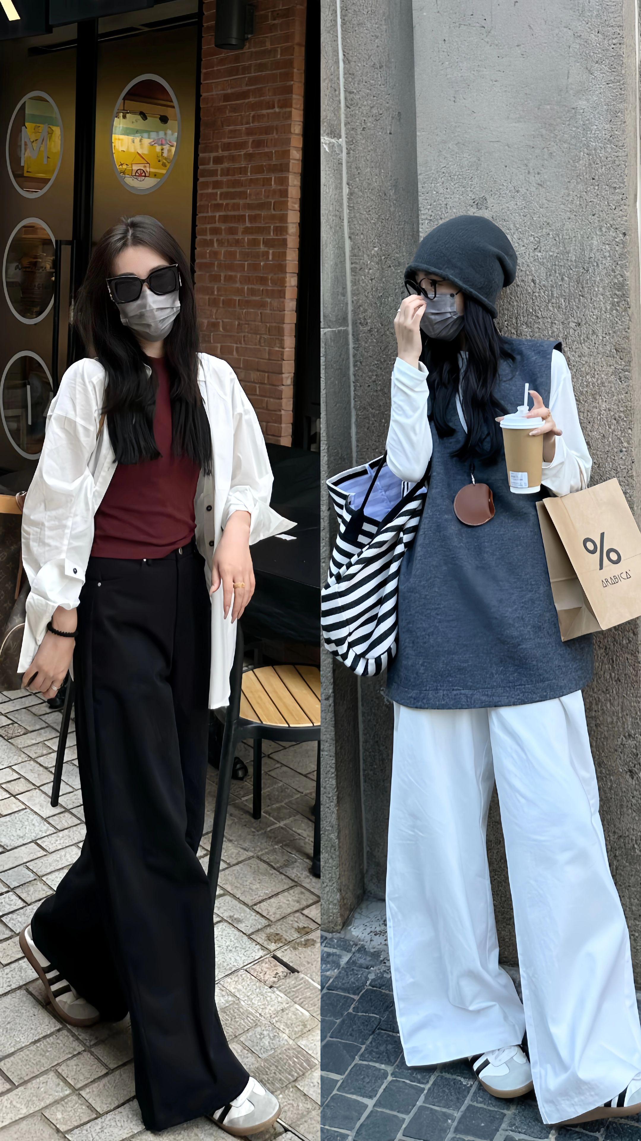 低饱和打开淡人一周穿搭。