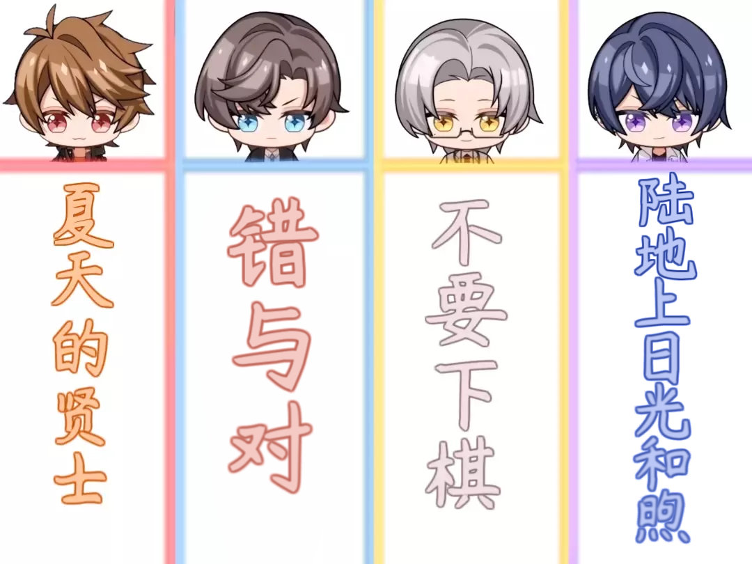 如何用白话文翻译男主姓名#未定事件簿# ​​​