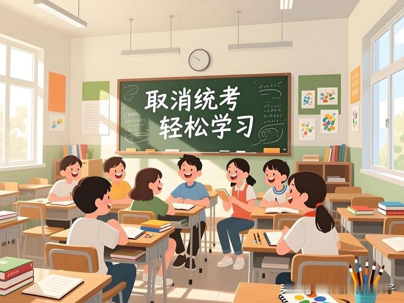 多地中小学取消期末统考释放什么信号 多地中小学取消期末统考，这事儿可值得琢磨。像