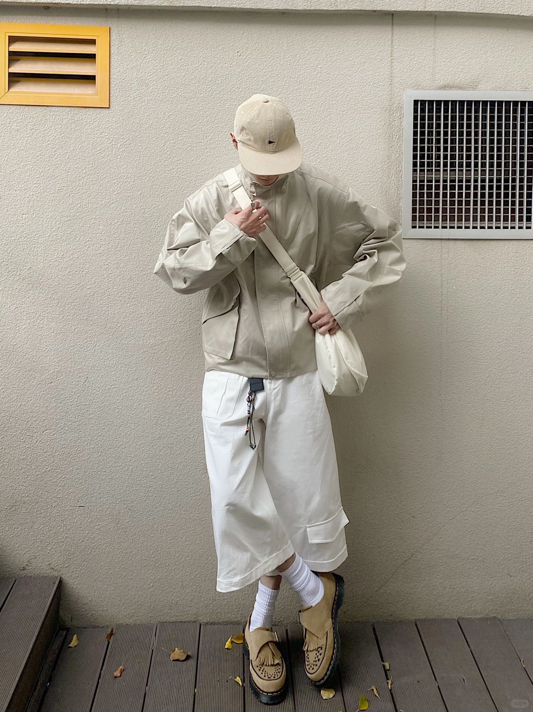🥠浅色系入春男生ootd