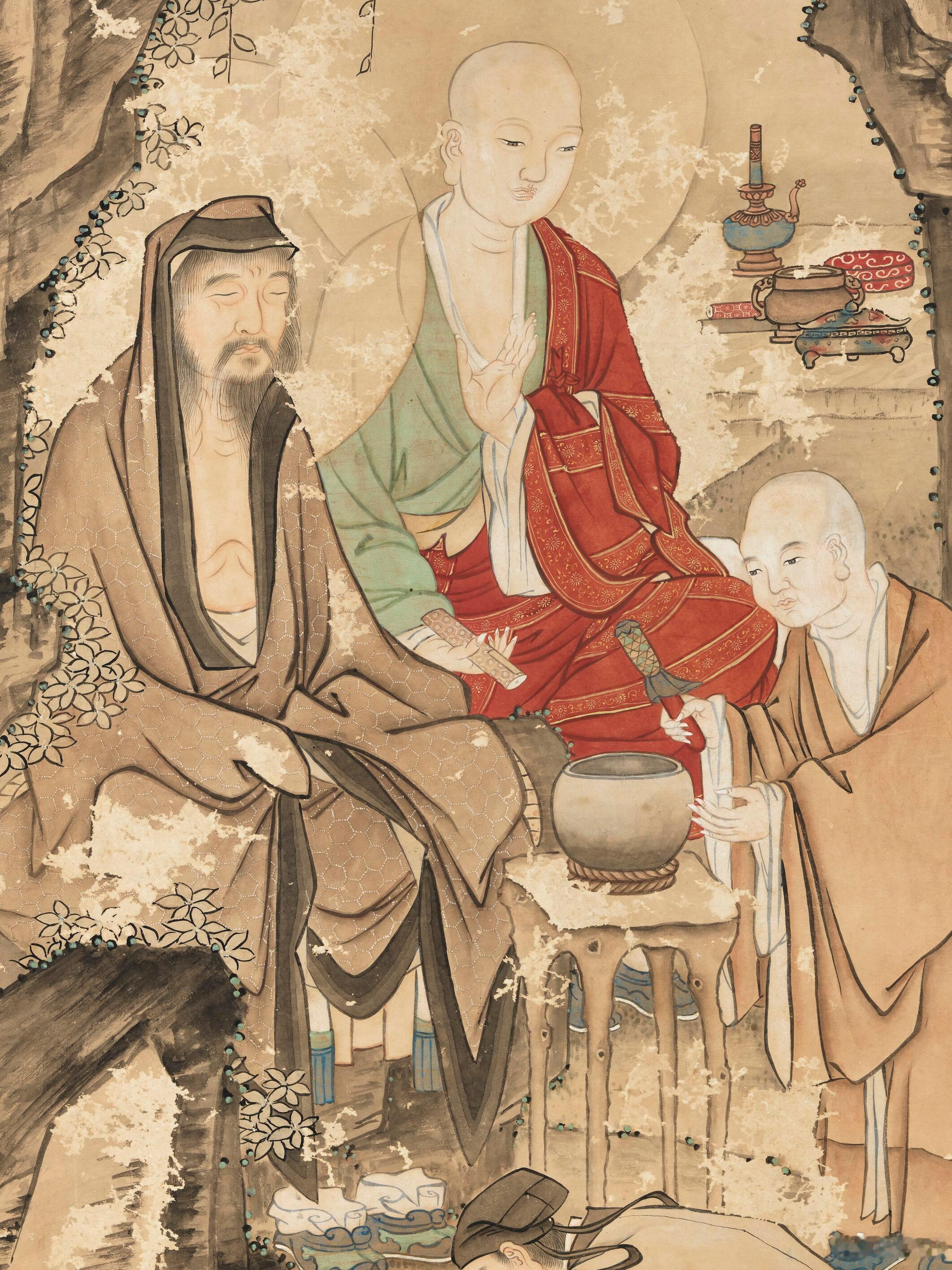 清徐揚·仿宋人畫天王像和罗汉画集 | 乾隆朝最重要的宫廷画家之一。 