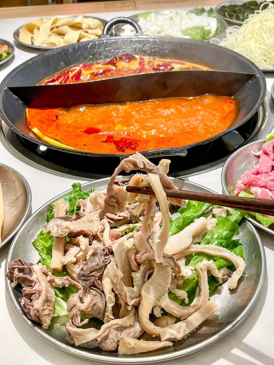 🔥杭州吃到了好吃的火锅，巴适！