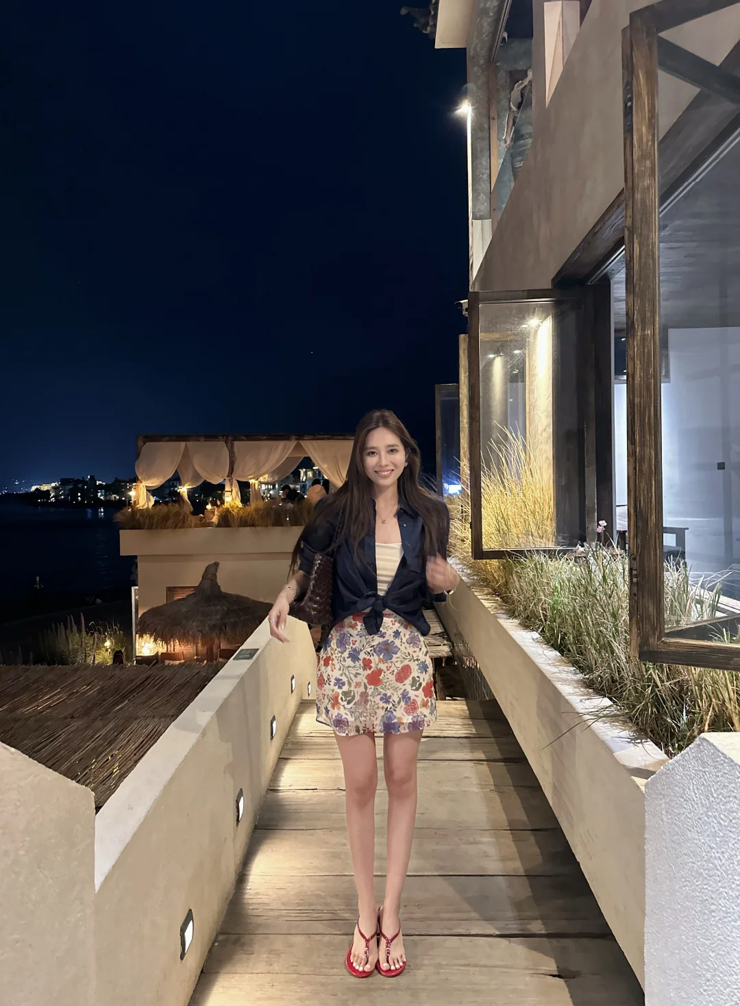 洱海的夜晚很美