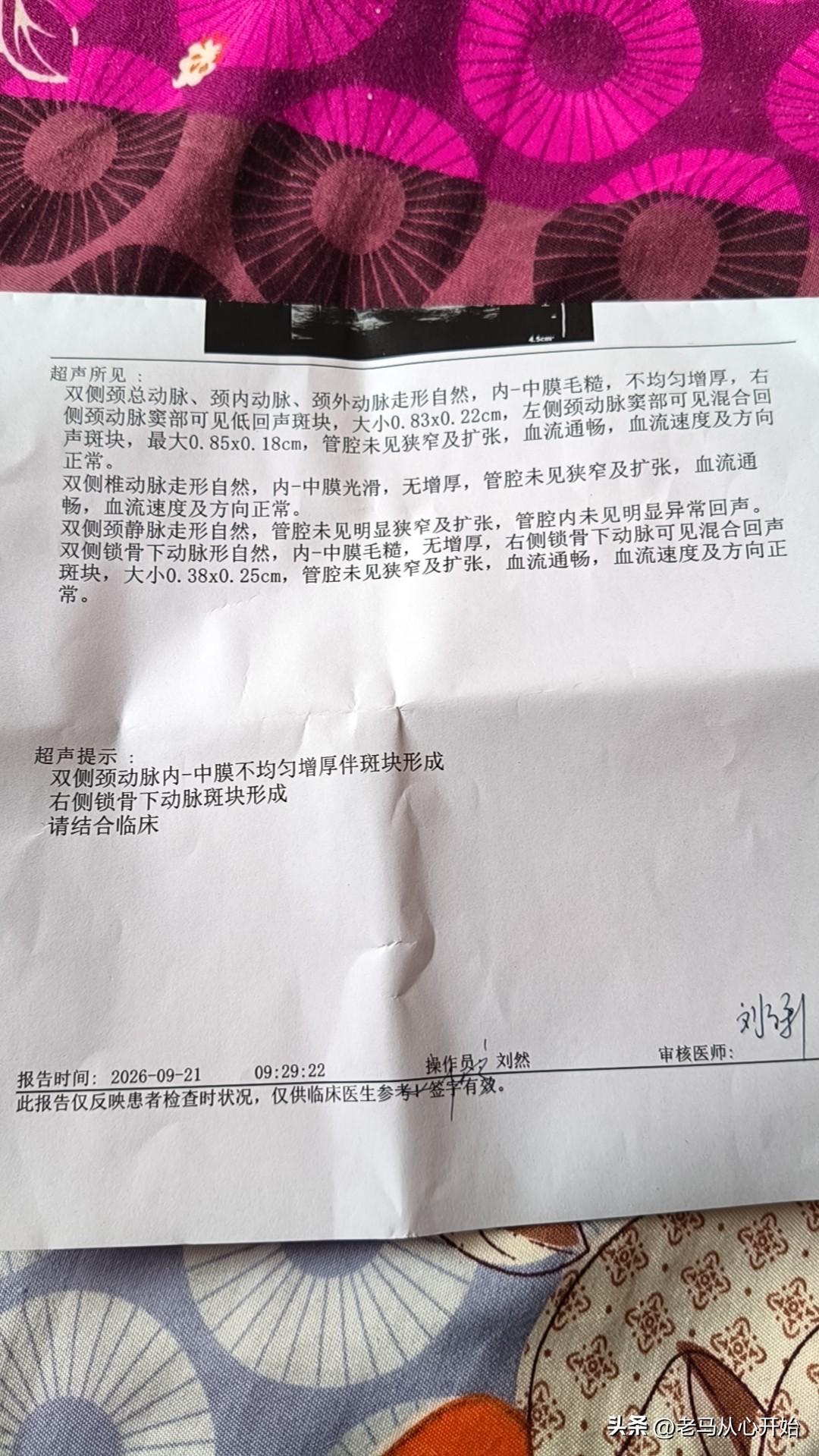 前天，做了脑梗第五年的复查。

其他一切尚可，唯独有两个地方让我无法释怀。

一