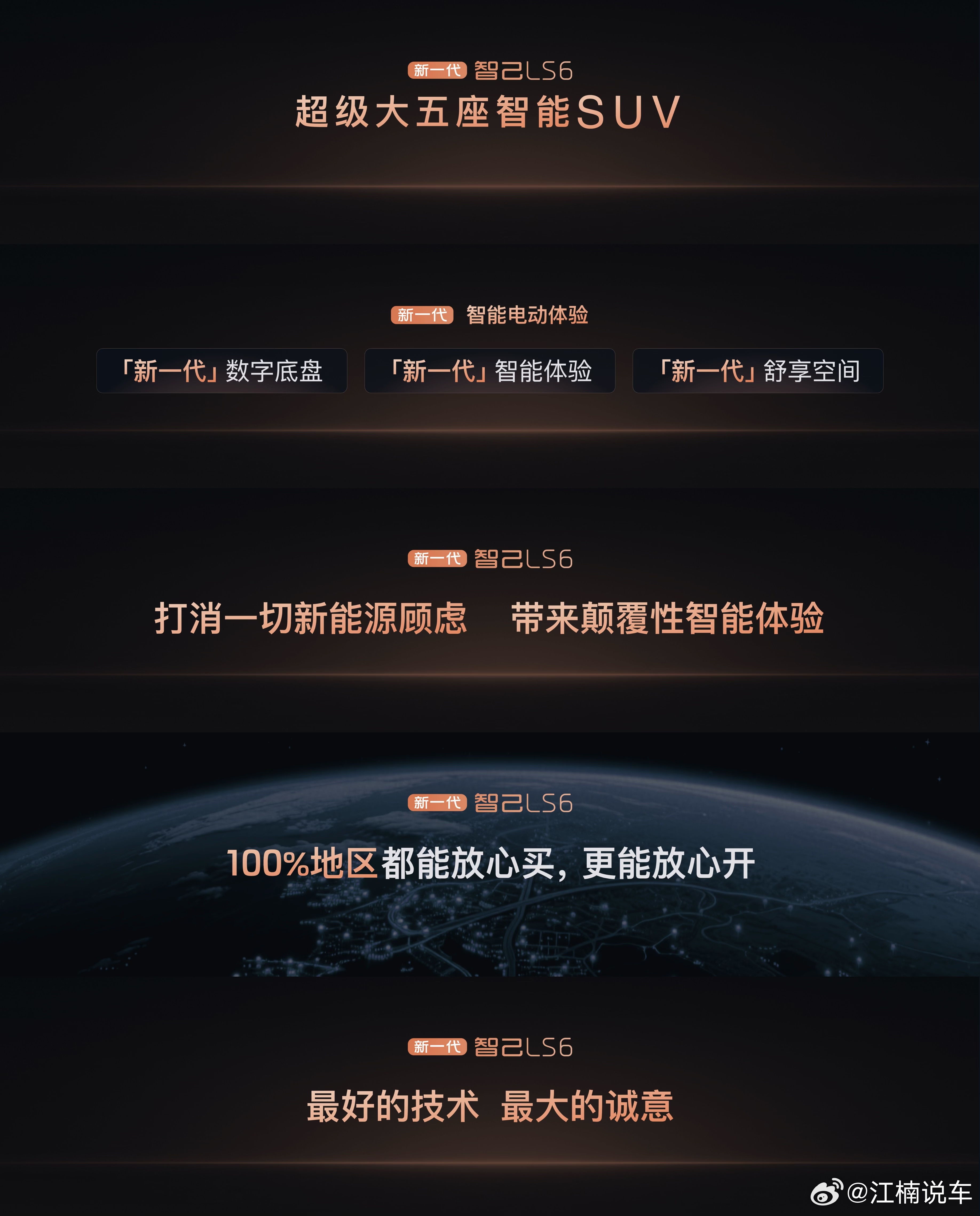 超级大五座智能SUV 新一代智己LS6震撼上市买增程先看智己新一代智己LS6还是