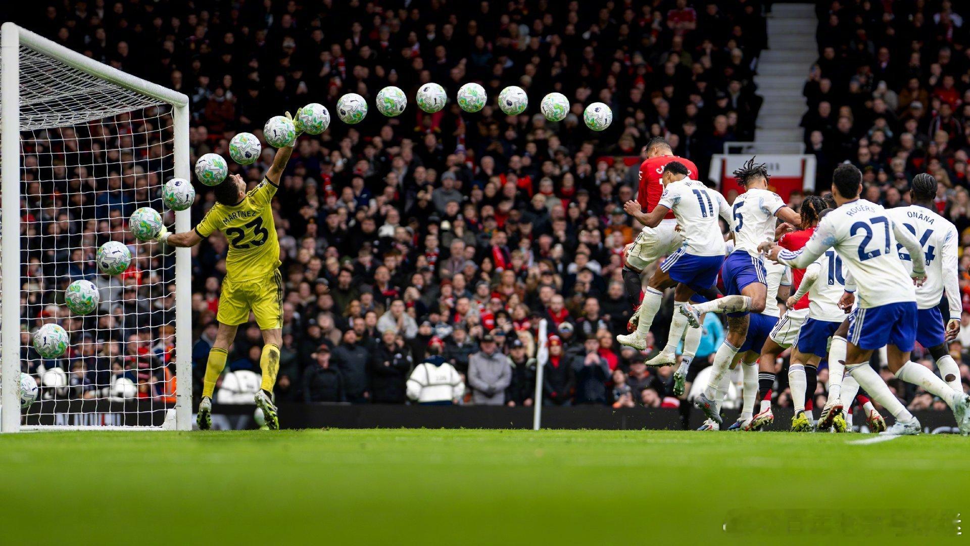头球的艺术☄️曼联 曼联足球俱乐部 曼联3比1阿斯顿维拉 🔴⚪⚫  cr：曼联
