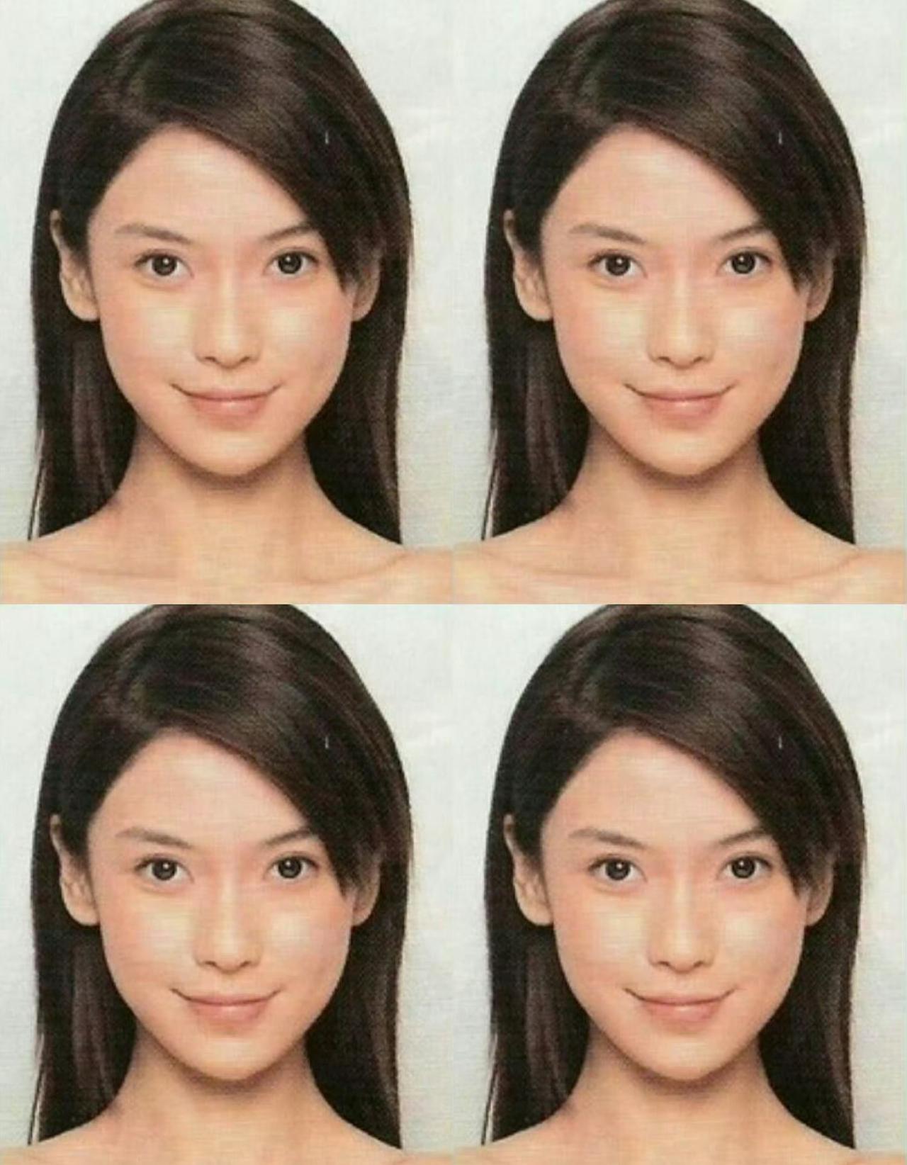Angelababy这个证件照太顶级了，这才是top级别的美女，能看出来拍这张照