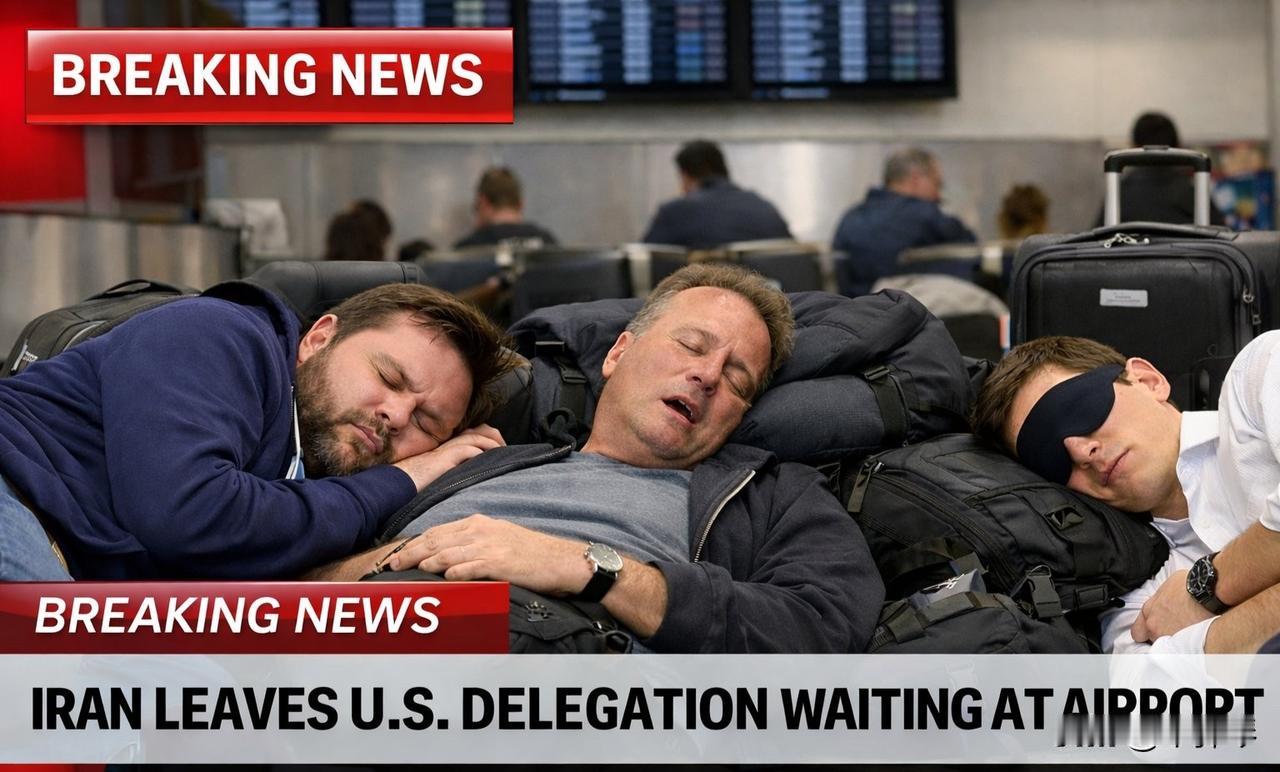 伊朗驻新西兰大使馆发了一条讽刺推文：“突发新闻：伊朗让美国代表团在华盛顿机场苦苦