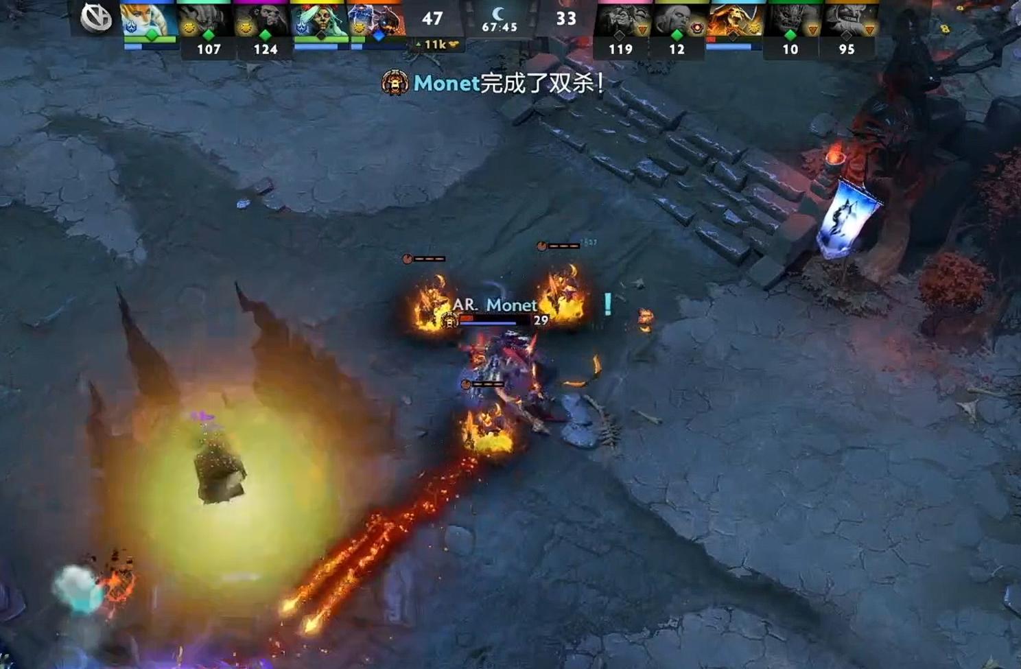 一波多折的比赛，VG与GM鏖战近68分钟艰难赢下第一局，这把两边的决策失误都比较