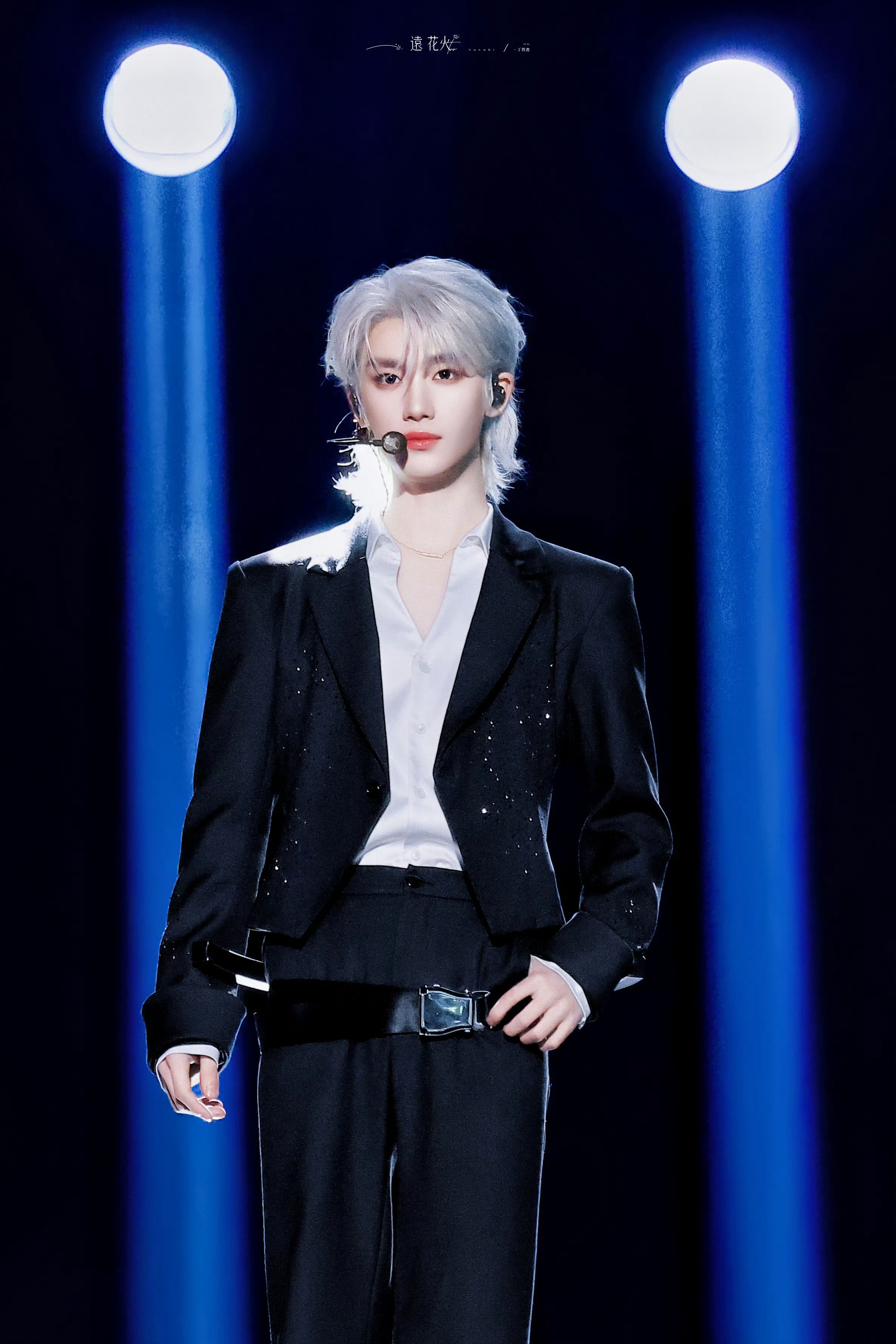 咪的天丁程鑫银发完全神祇降临 