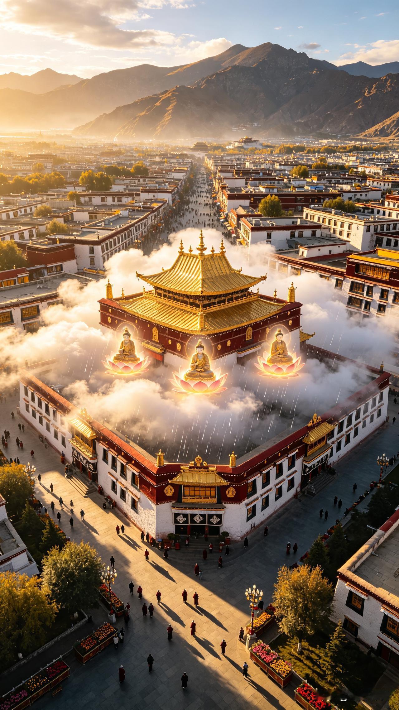 【暂别凡尘喧嚣俗念 且听大昭清寂梵音】
[福]大昭寺承载着千年佛教文化底蕴，也藏