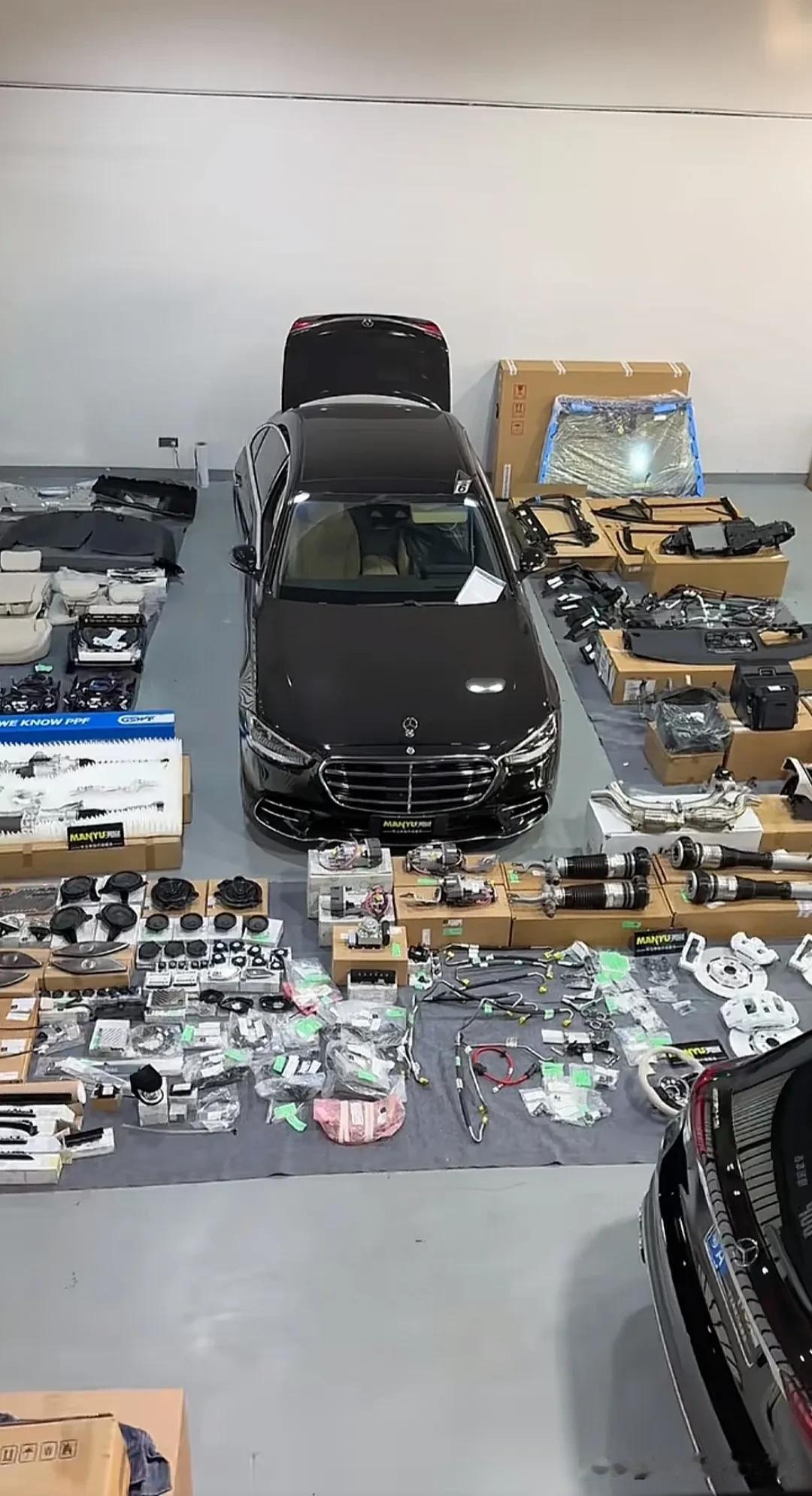 当你买了一台奔驰s级，还要花一百万去改装，这是一种什么体验？
我个人感觉吧，花这