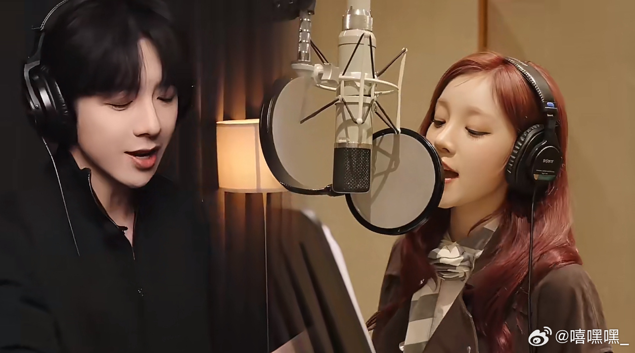 刘宇宁宋雨琦迪士尼幕后花絮认真对待工作的宋雨琦～又美又会唱啊期待小宋 