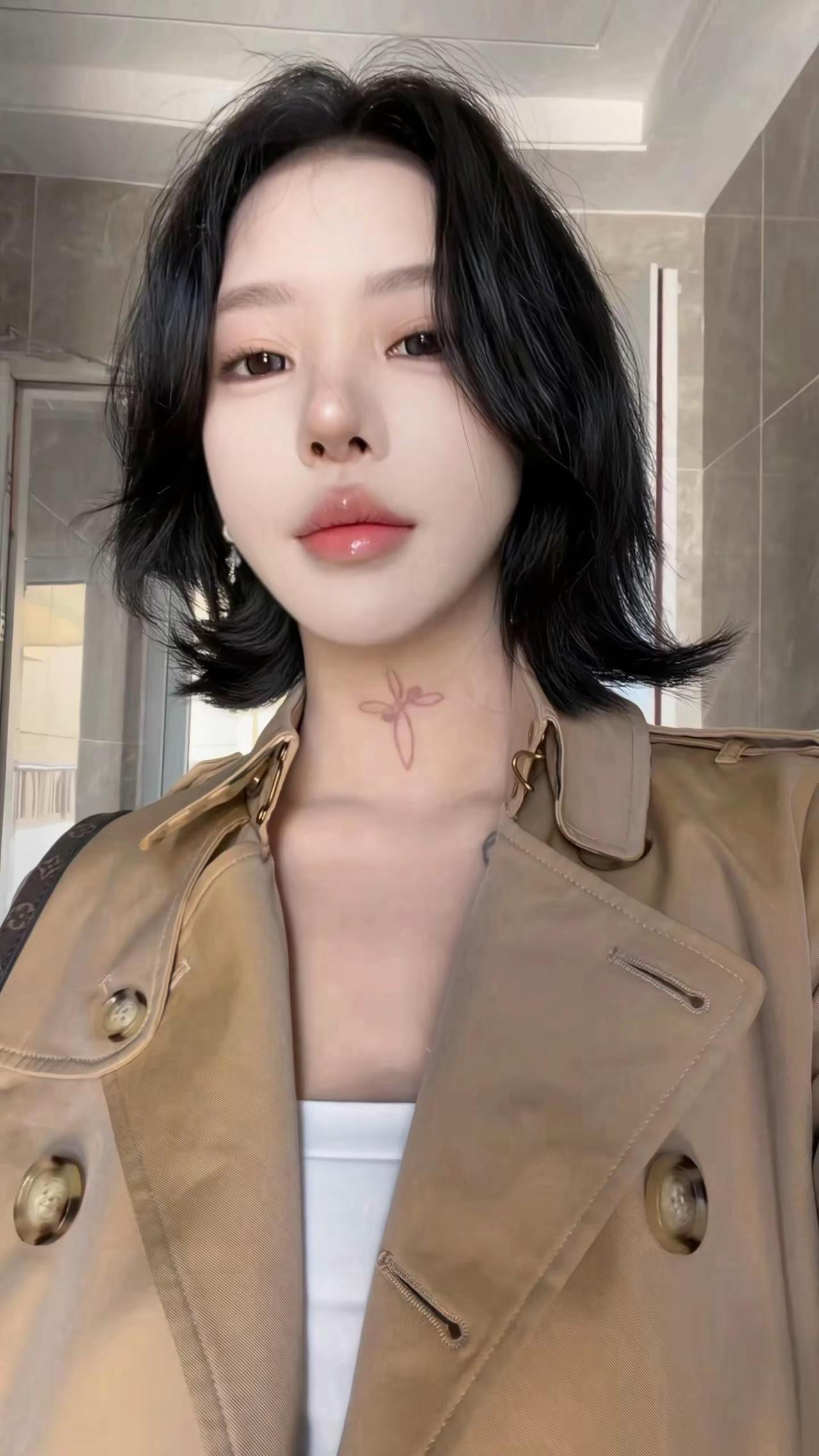 到了穿肯辛顿的季节啦日系短发