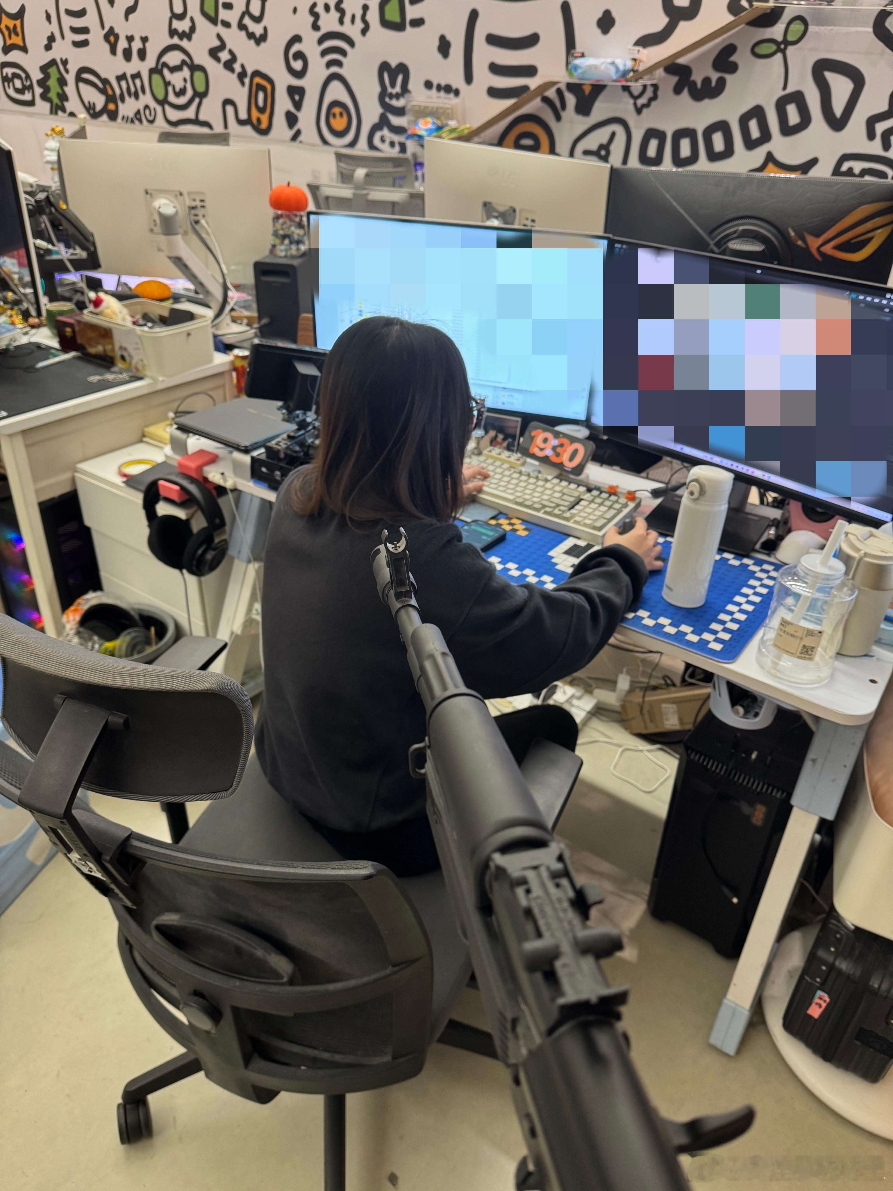 我在工作室的生存状态