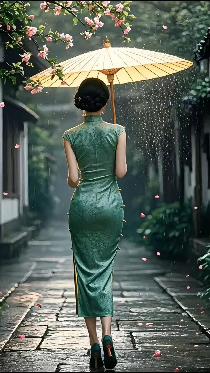 塞鸿秋·烟雨双城记 
江南雾叠行囊上，
归风先入古城巷。
软凉同似西塘柳，
青石