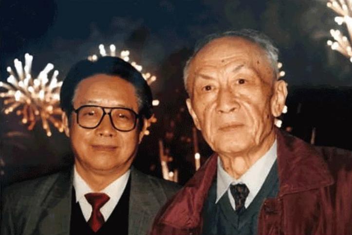 核技术工程专家高潮与两弹一星功勋、原科协主席朱光亚