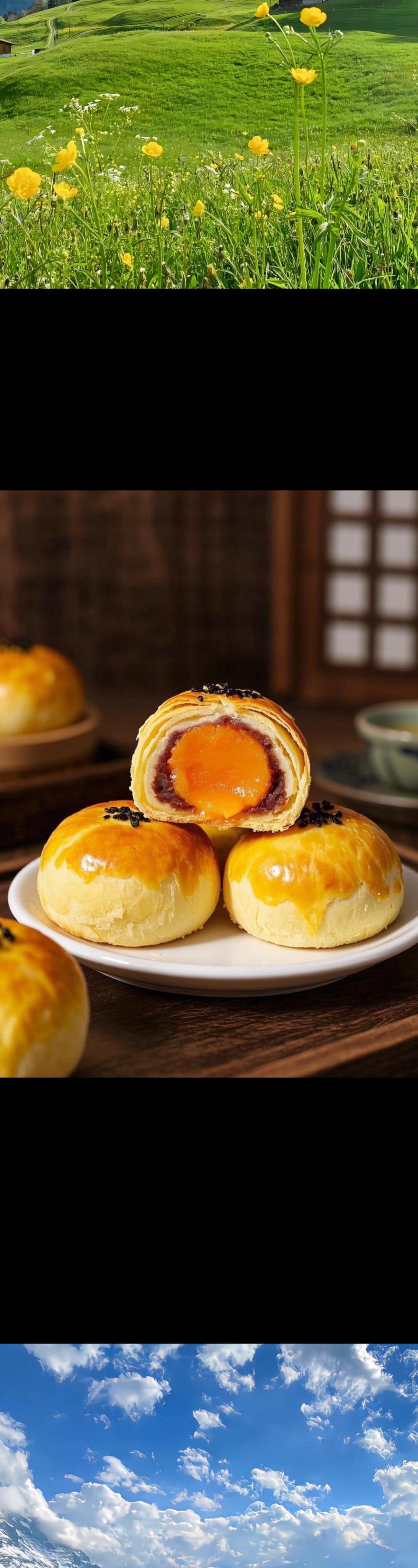 一口就爱上的鲍师傅芝士蛋黄酥！！真的一口惊艳！芝士的醇厚与蛋黄的绵密交...