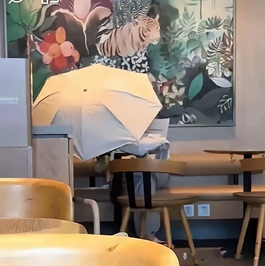 在咖啡馆里蹭座位蹭空调的人一大把，为什么只有海口那女子引起众怒。

她纯粹是把“