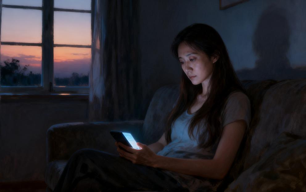 “我，37岁，为孩子忍受家暴老公，却为网上那个男人想离婚…”
深夜树洞，一位妈妈