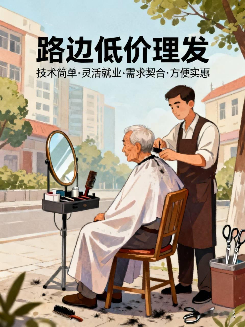 在一些地方，为何会催生出路边低价理发的现象呢？原因如下：其一，理发技术并非高深莫