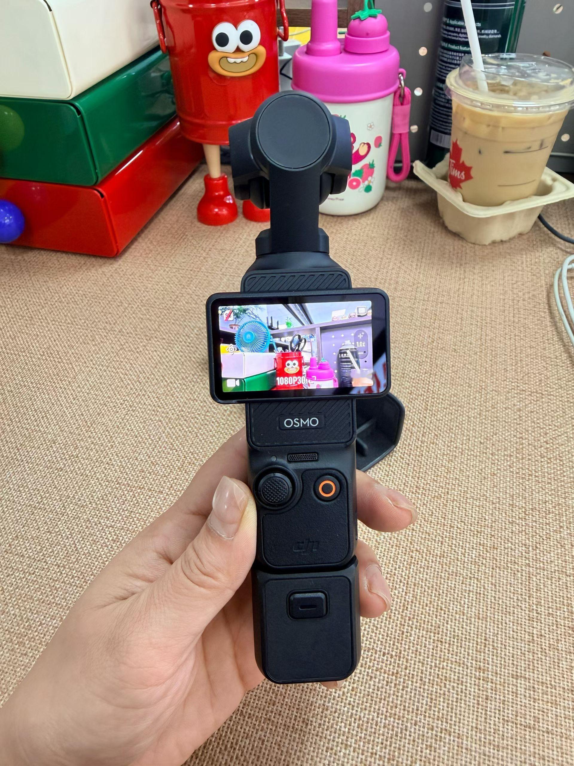 精品二手云台相机大疆Osmo Pocket 3标准版旋转屏口袋Vlog相机自拍，