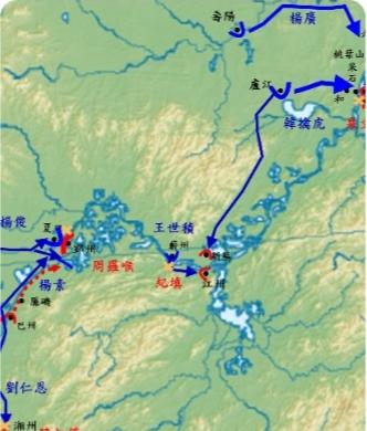 隋灭陈之战
公元五八八年秋，长江之上寒风凛冽，波涛暗涌，仿佛预示着这片分裂了数百