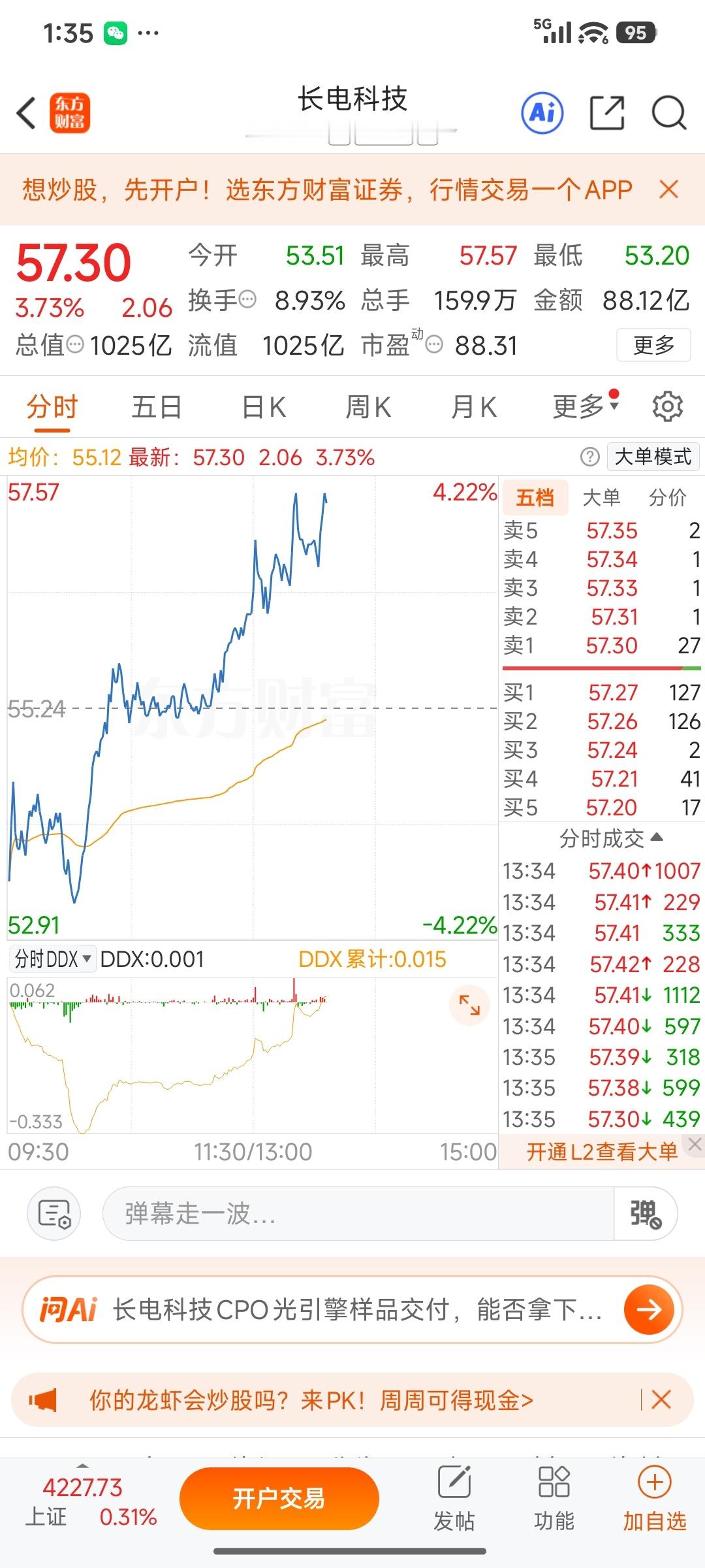 你们说能冲刺涨停吗？点赞来一波呀 