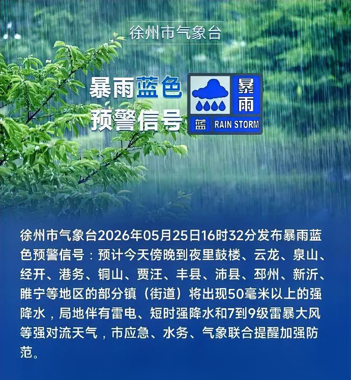 暴雨蓝色预警来了！不多说，下班快回家！没带伞让人赶紧让人送伞！