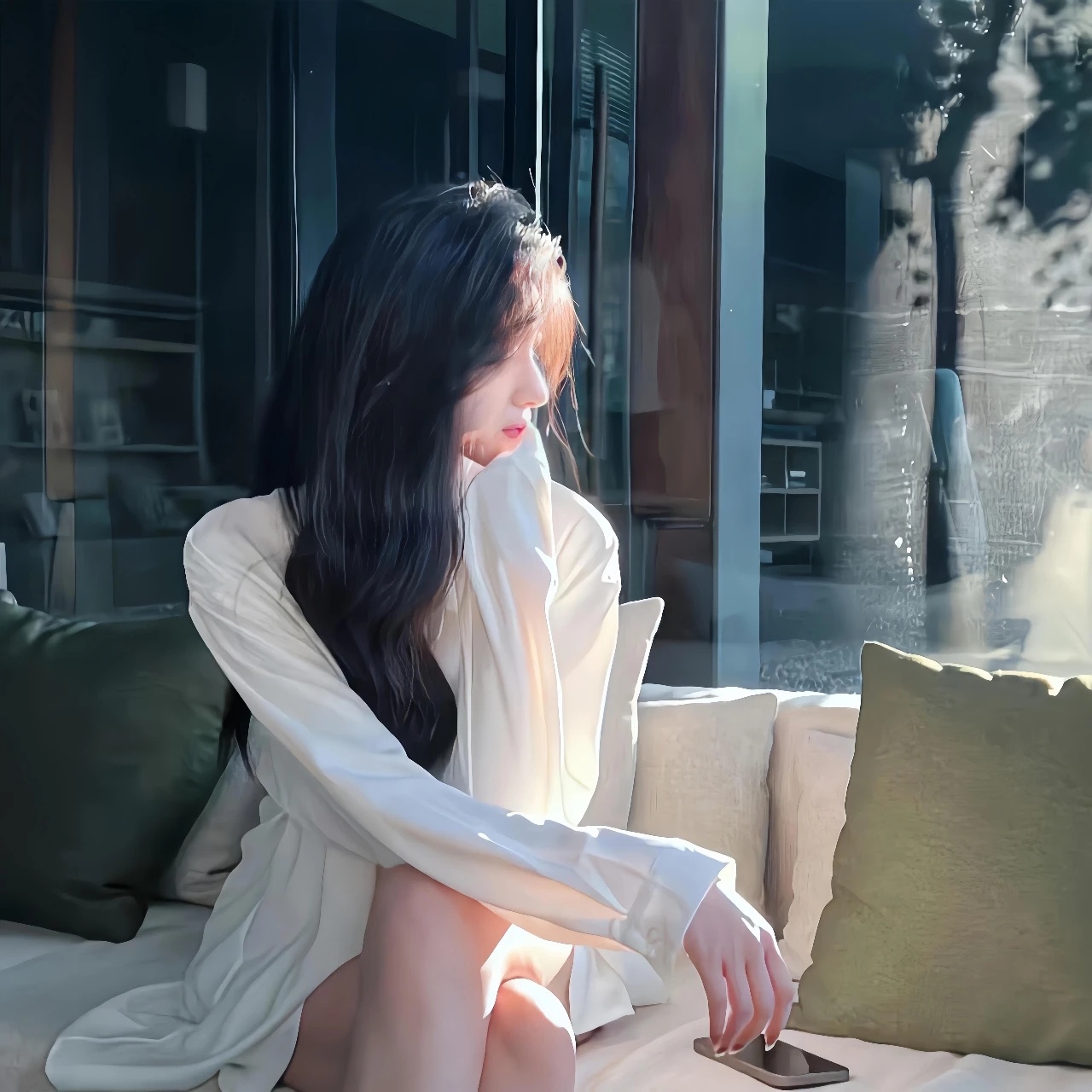 人都是感性的 那晚为你哭是真心喜欢你 但是不会再有那晚了 ​​​