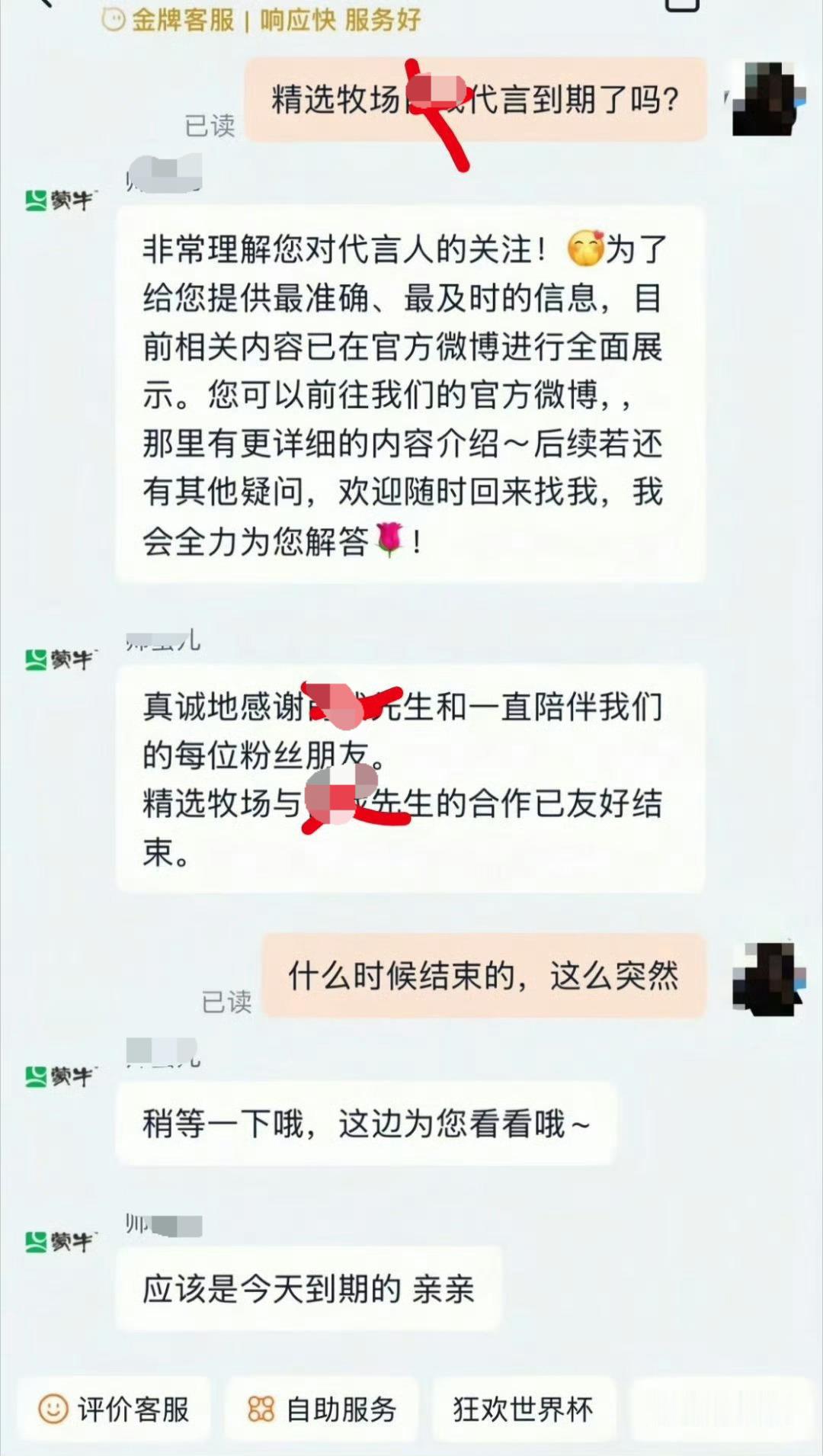《什么时候结束的 ，怎么这么突然》《暂时没有其他代言人，也可以买的，怎么会这么不