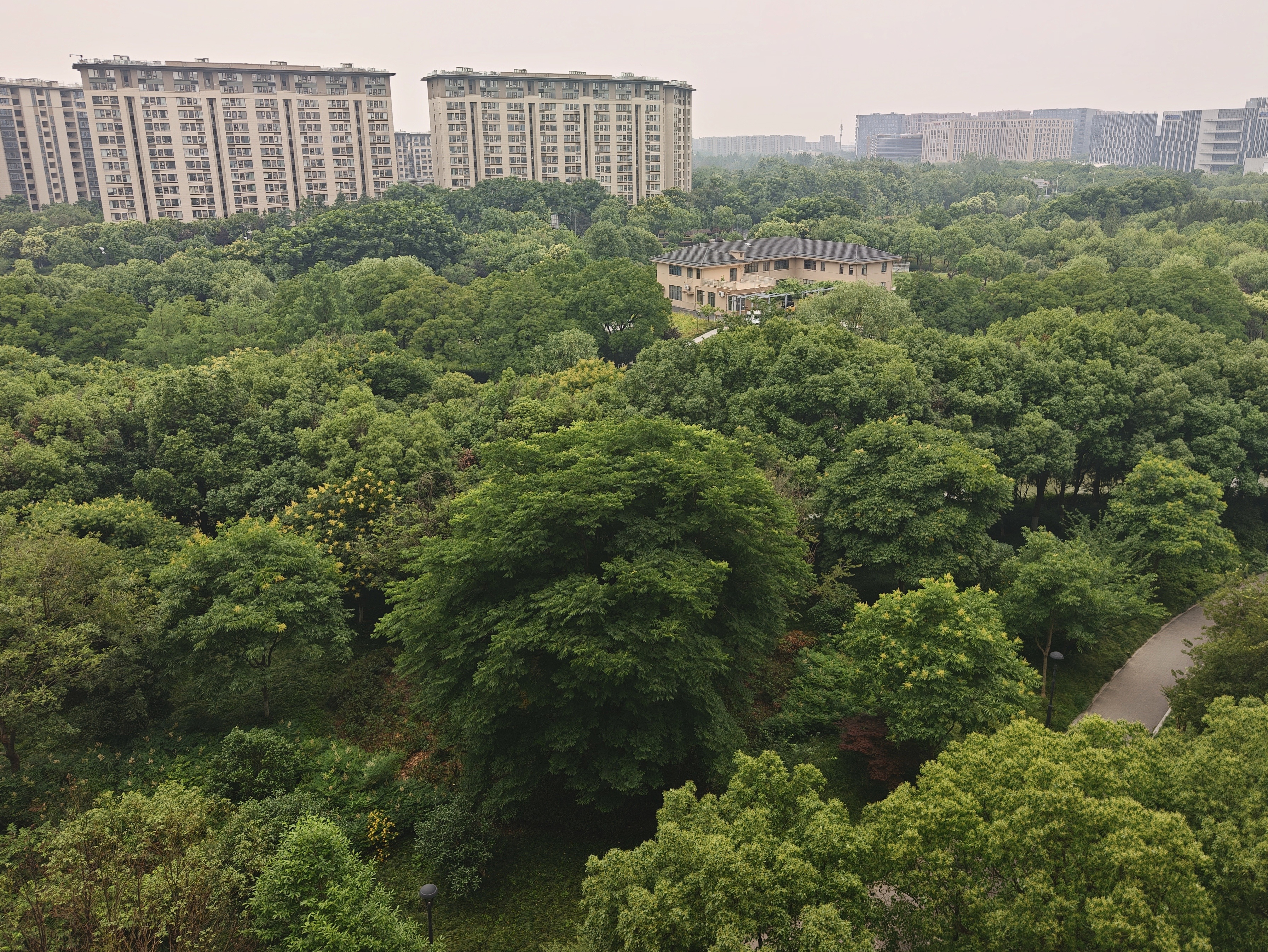 下午得空去河滨之城逛了一会儿，好久没来这个楼盘了，逛下来感觉和五年前一模一样。 