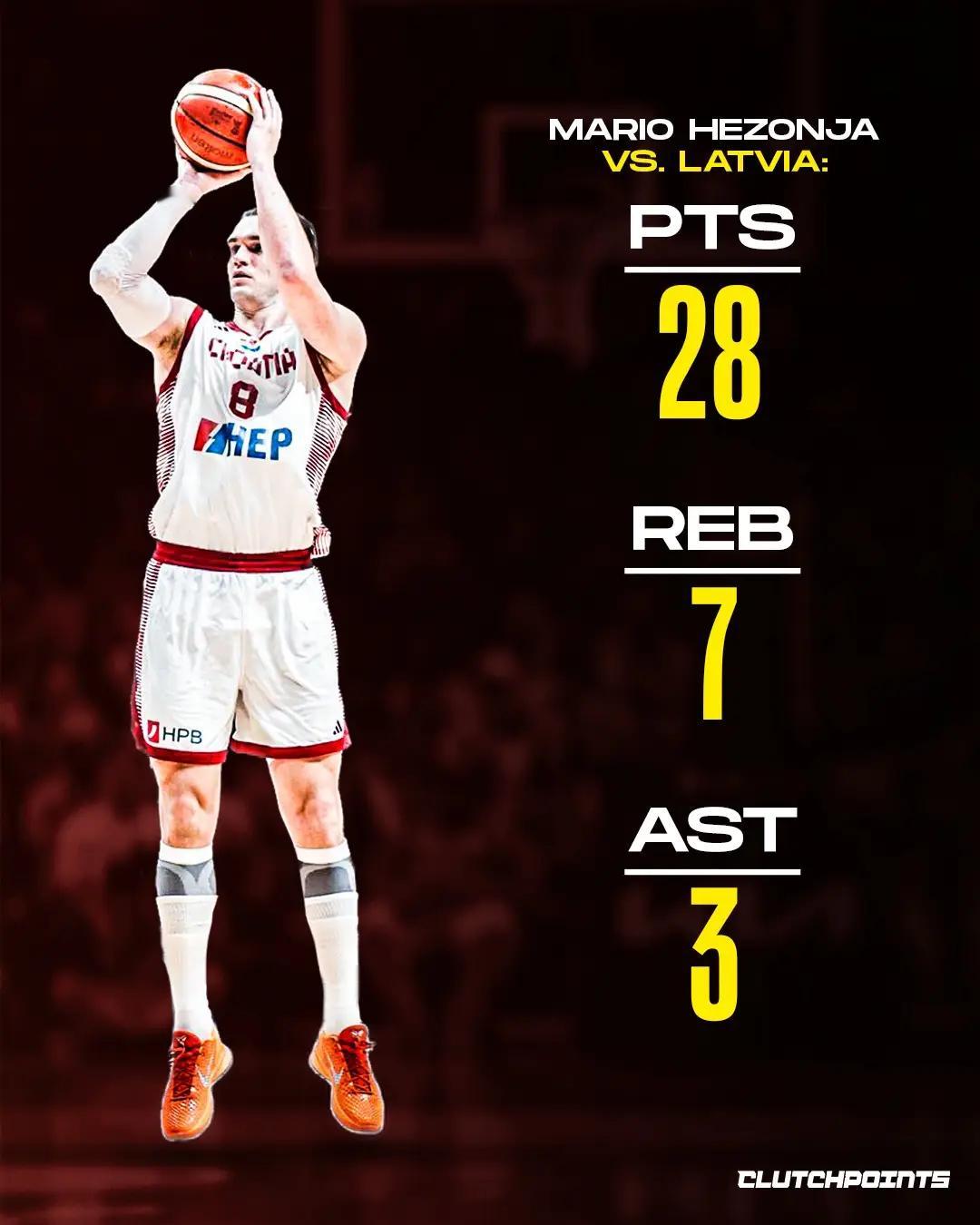 海佐尼亚看起来已经准备好重返NBA了👀🔥这位骑士新援今日状态炸裂，仅出场30