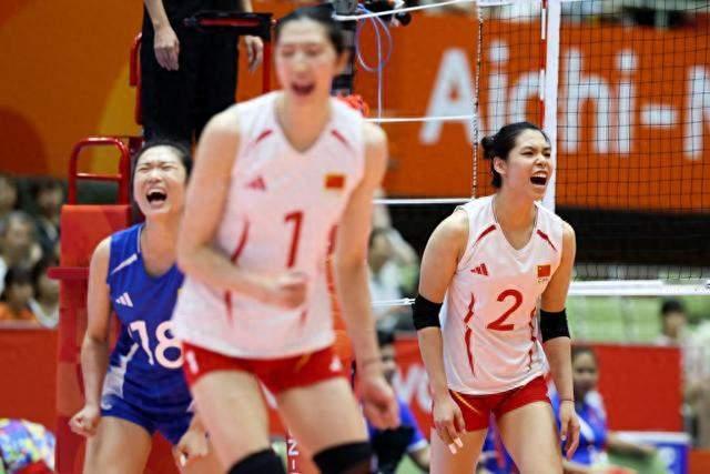 又碰泰国。中国女排3:0进四强。真正的考题来了。