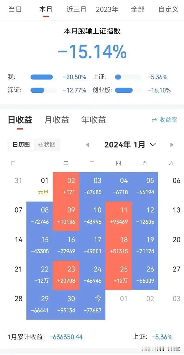 有朋友问我赔了多少，下图可见。
如今我躺平了不管了，爱咋地咋地吧，生不带来死不带