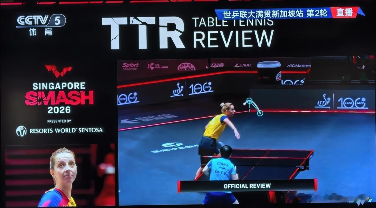 莎莎和老萨这场的裁判完全可以不打脸。想是当时情况下懵逼了，才自打自的脸，弄得贻笑