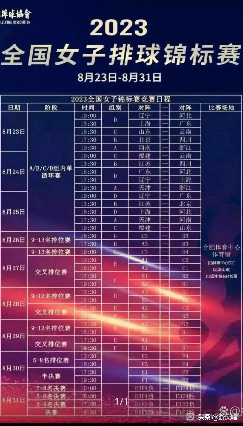 全锦赛，今日上午10点开打，在哪可以看直播？