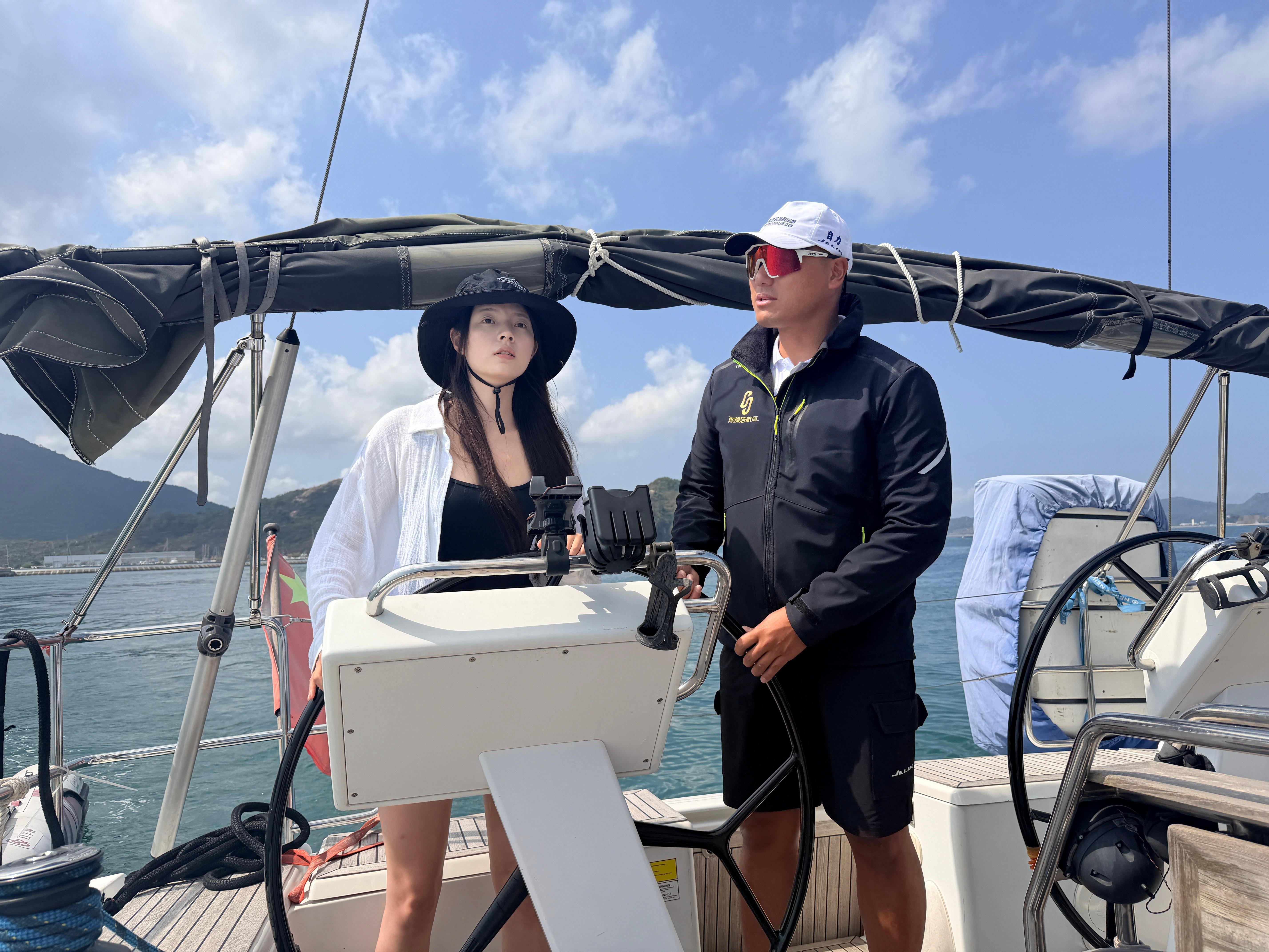 和帆船世界冠军一起启航⛵️2026做扬帆掌舵的中国女人🤓帆船日常分享运动 深圳